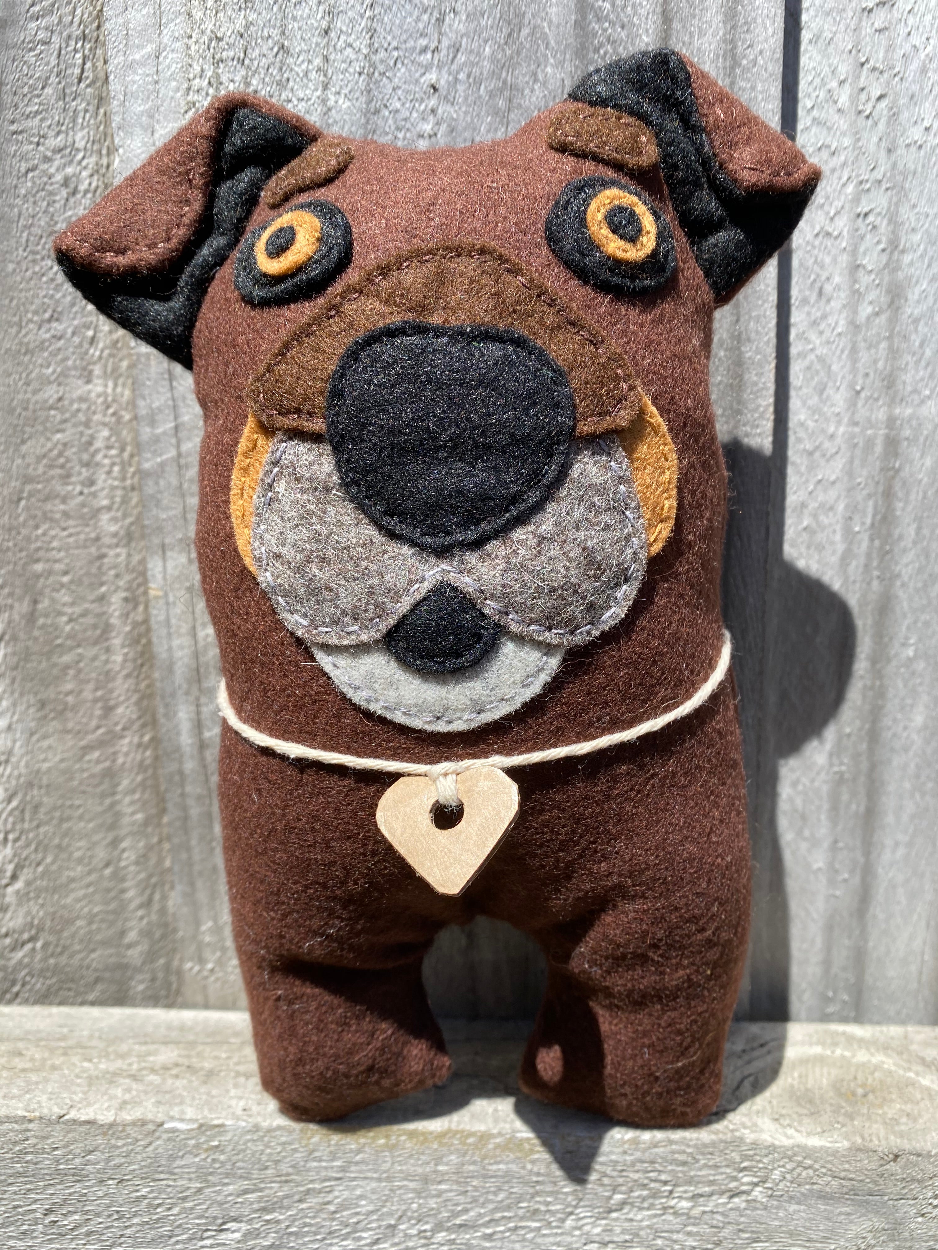 My dog soft toy.  Be mine