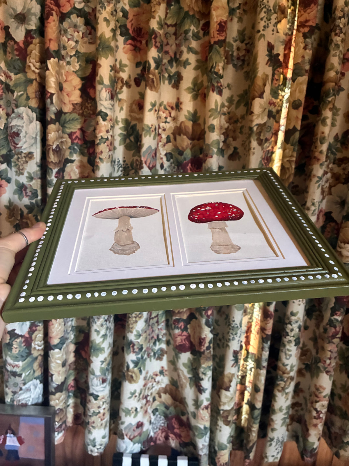 Original Duo toadstool painting