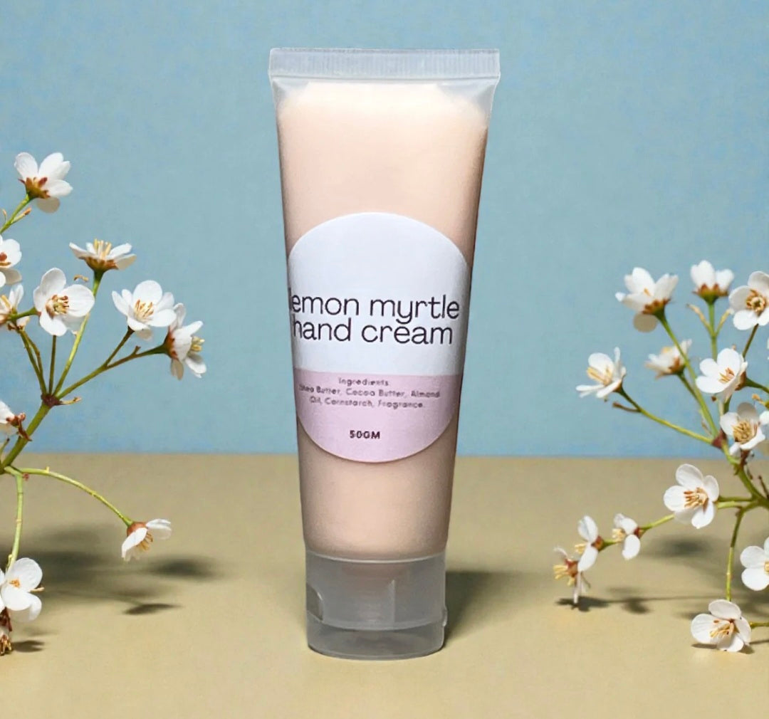 Handmade Lemon Myrtle Hand Cream 50g