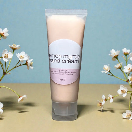Handmade Lemon Myrtle Hand Cream 50g
