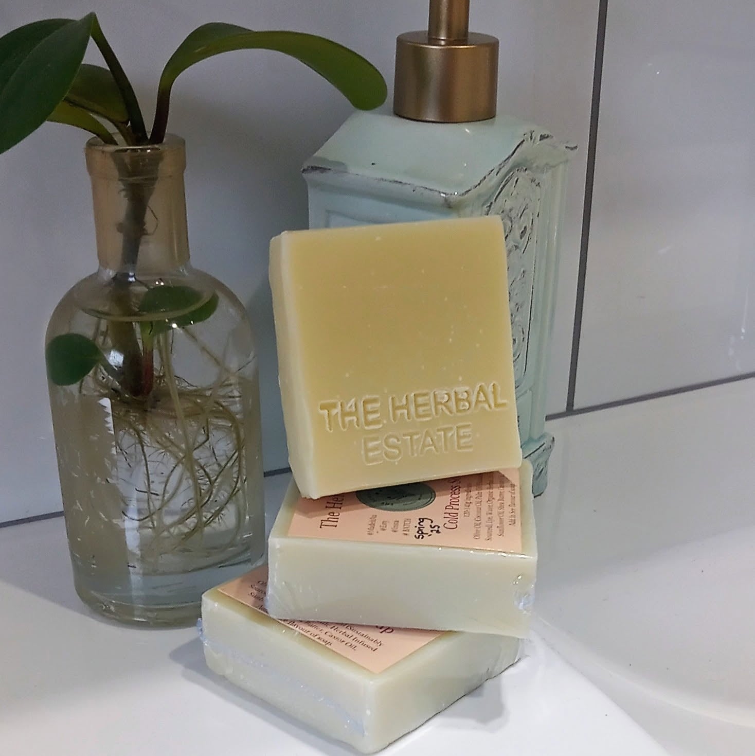 2 bars of Citrus Burst Cold Processed Soap 120g each