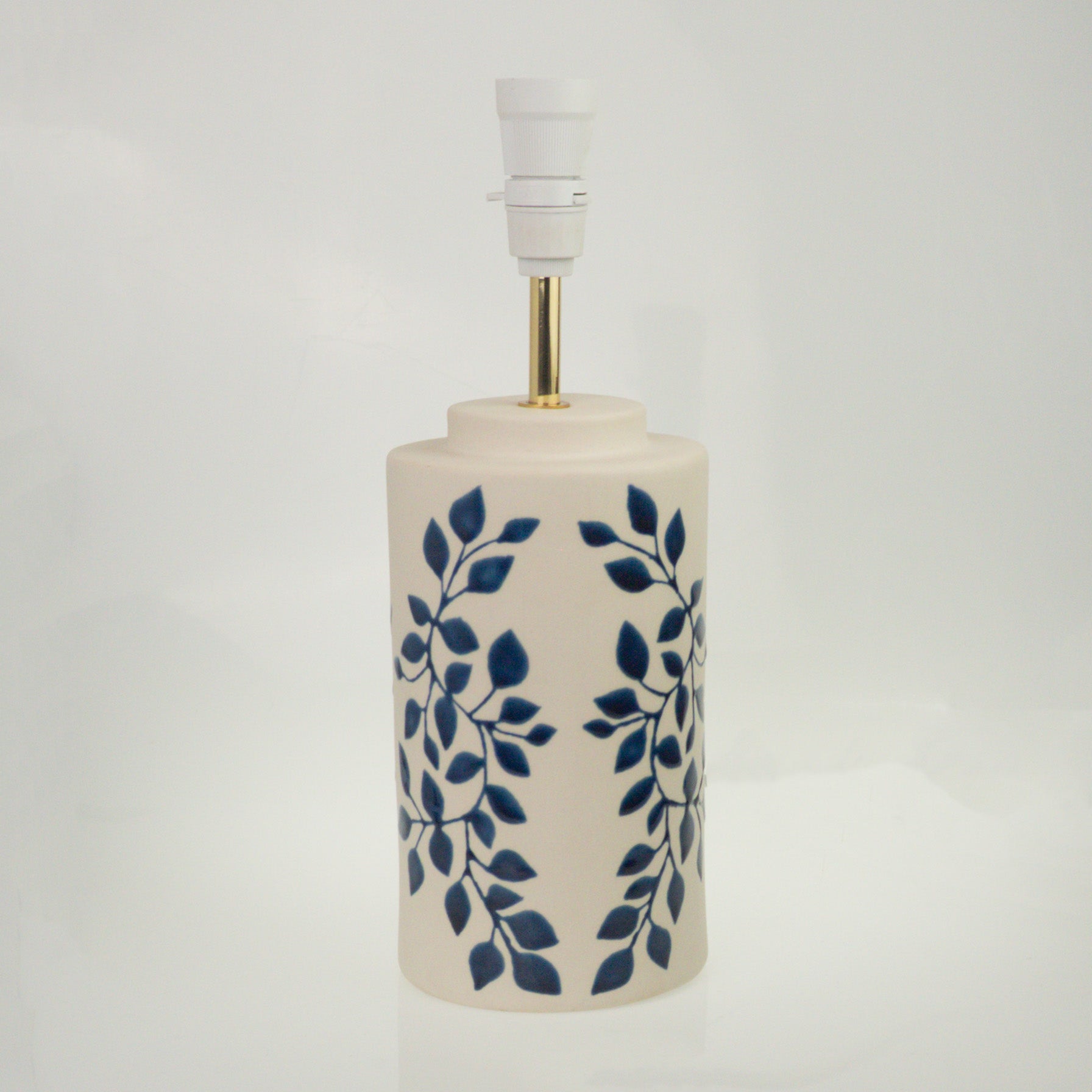 Lagoon Vine Cylinder Table Lamp Large