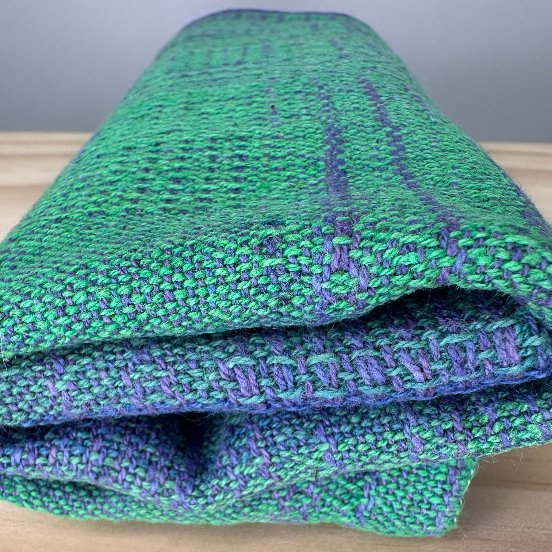 Hand-Dyed and Handwoven Linen/Cotton Tea Towels