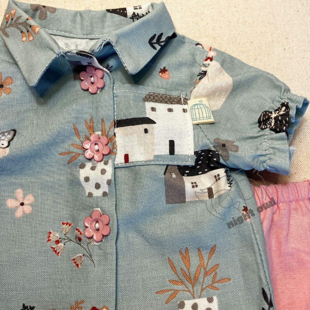 Playsuit Outfit| 53cm Doll Wardrobe Collection| Garden Parties