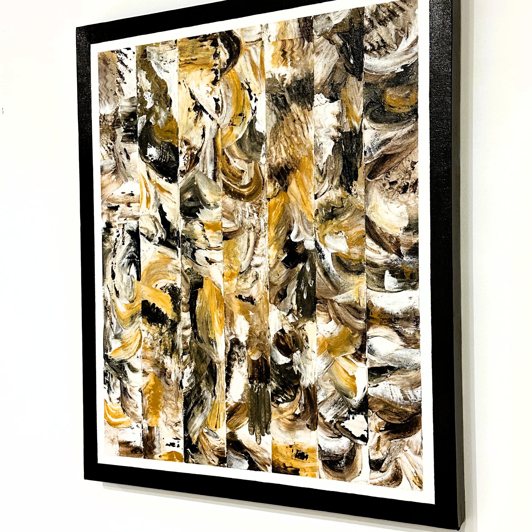 Walk into the woods- Textured Art