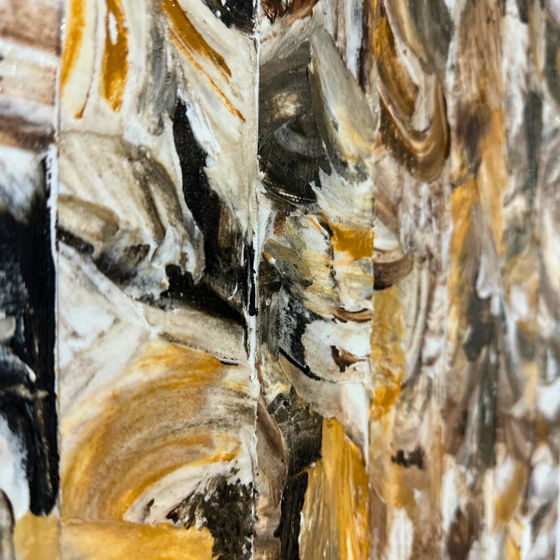 Walk into the woods- Textured Art