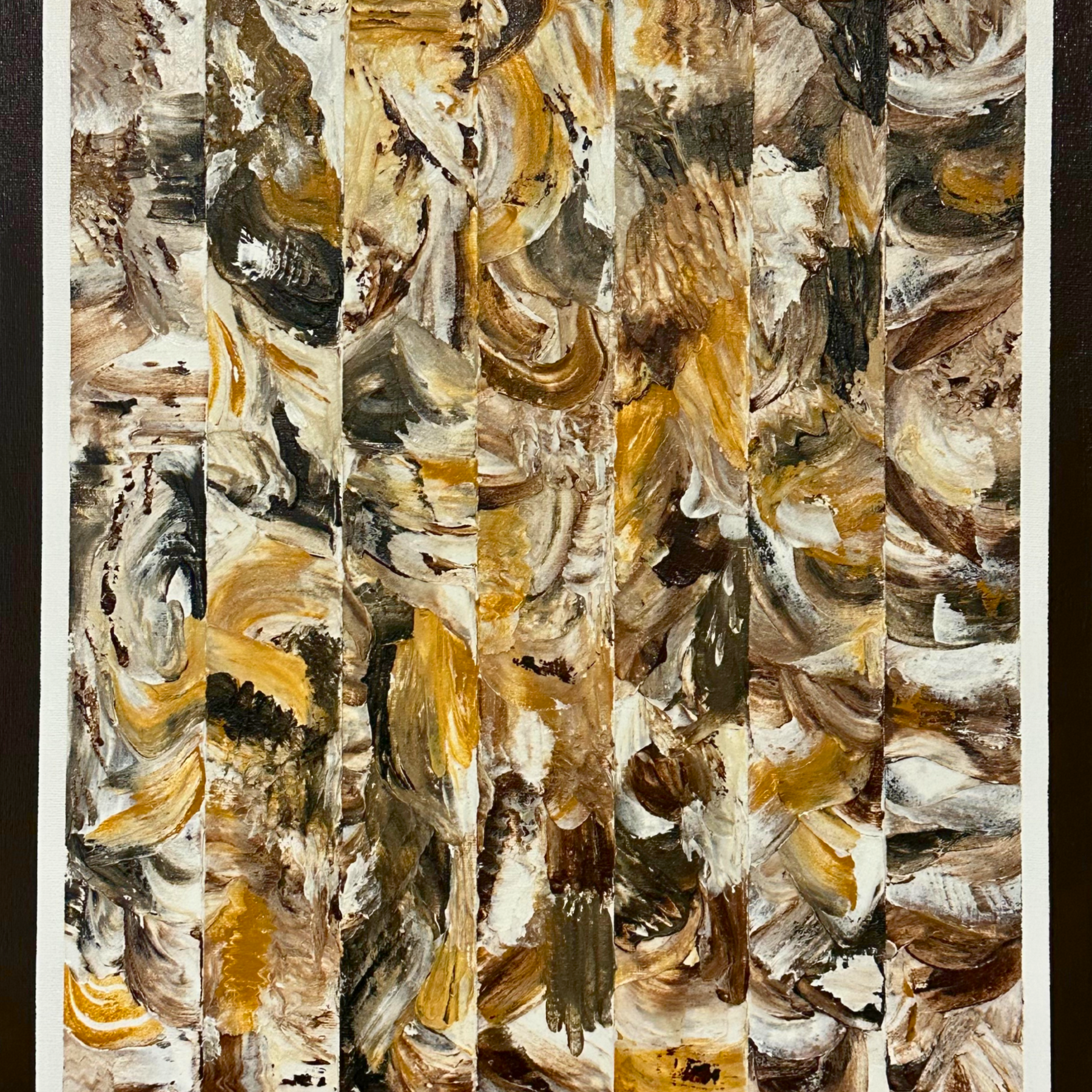 Walk into the woods- Textured Art
