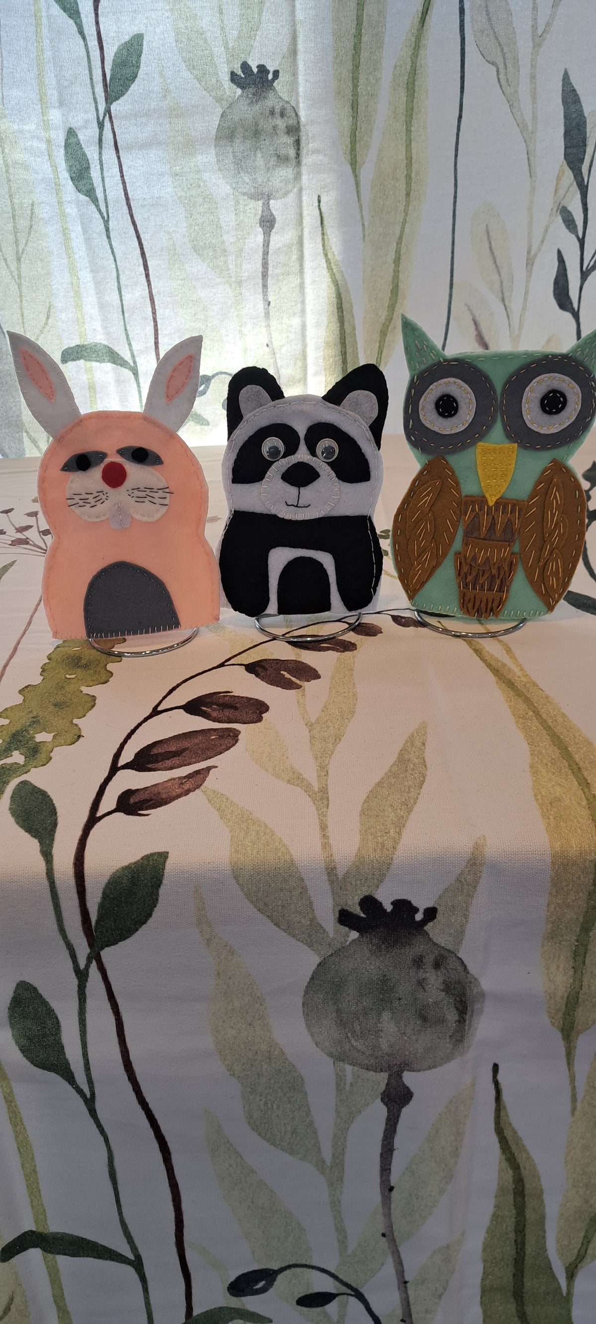 Children's Playtime Felt Hand Puppets Selection A