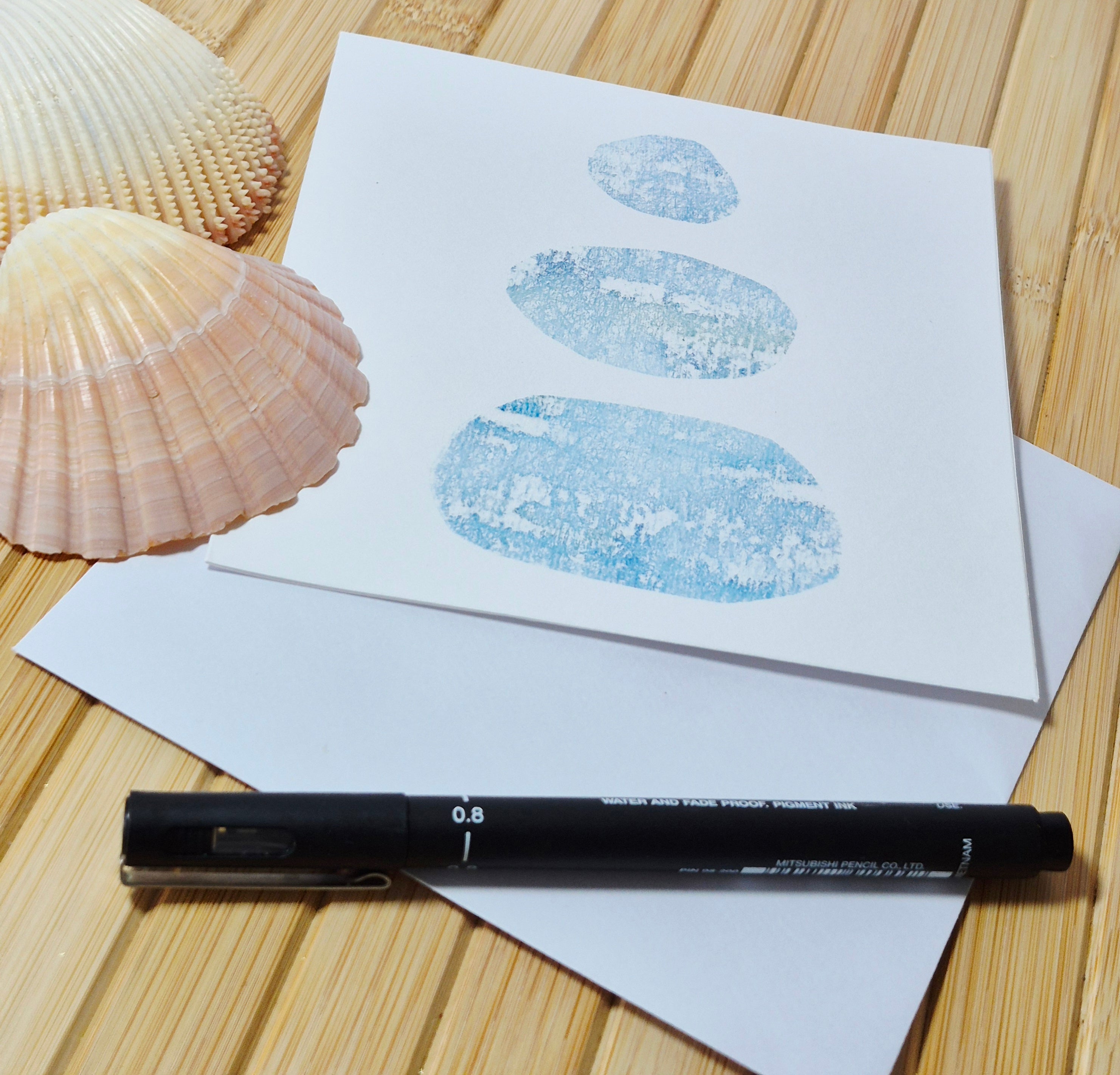 Pack of 3 Beach Themed Cards