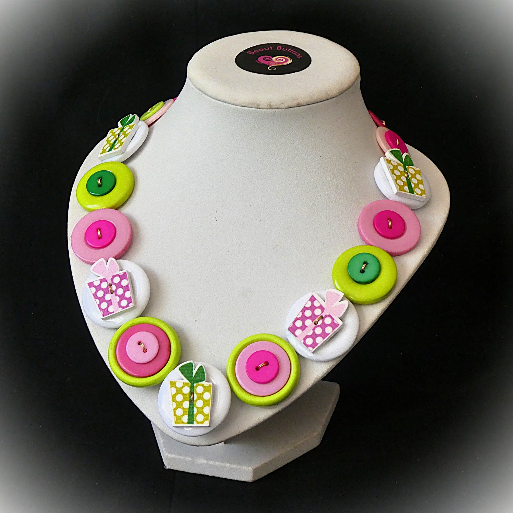 Birthday or Christmas necklace - Lets Celebrate!