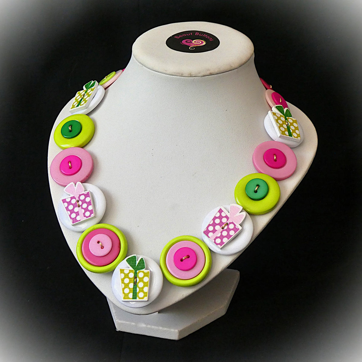 Birthday or Christmas necklace - Lets Celebrate!