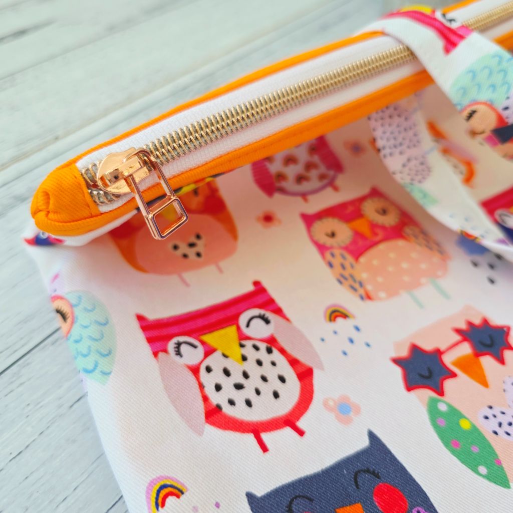 Owls Book Bag / Library Bag