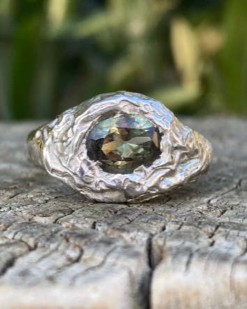 Molten Tourmaline Ring