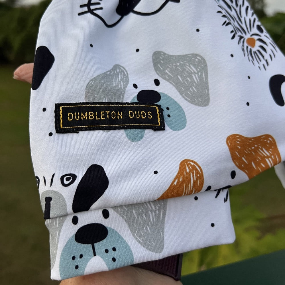 Dogs! | Size 000, 00, 0 | Handmade Baby Pants by Dumbleton Duds | FREE Postage Orders $50+