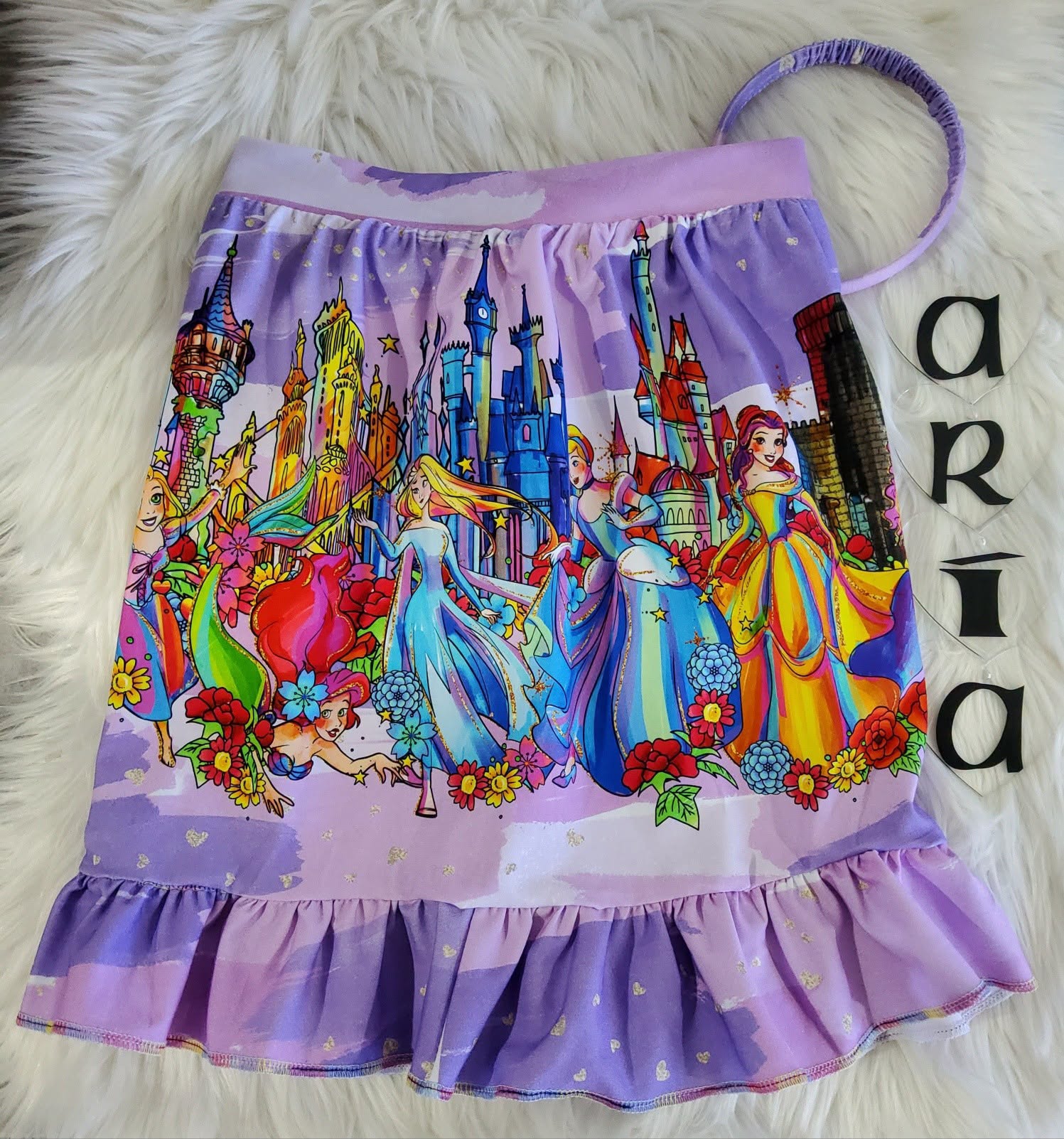 Princess'  skirt Size 7/8y