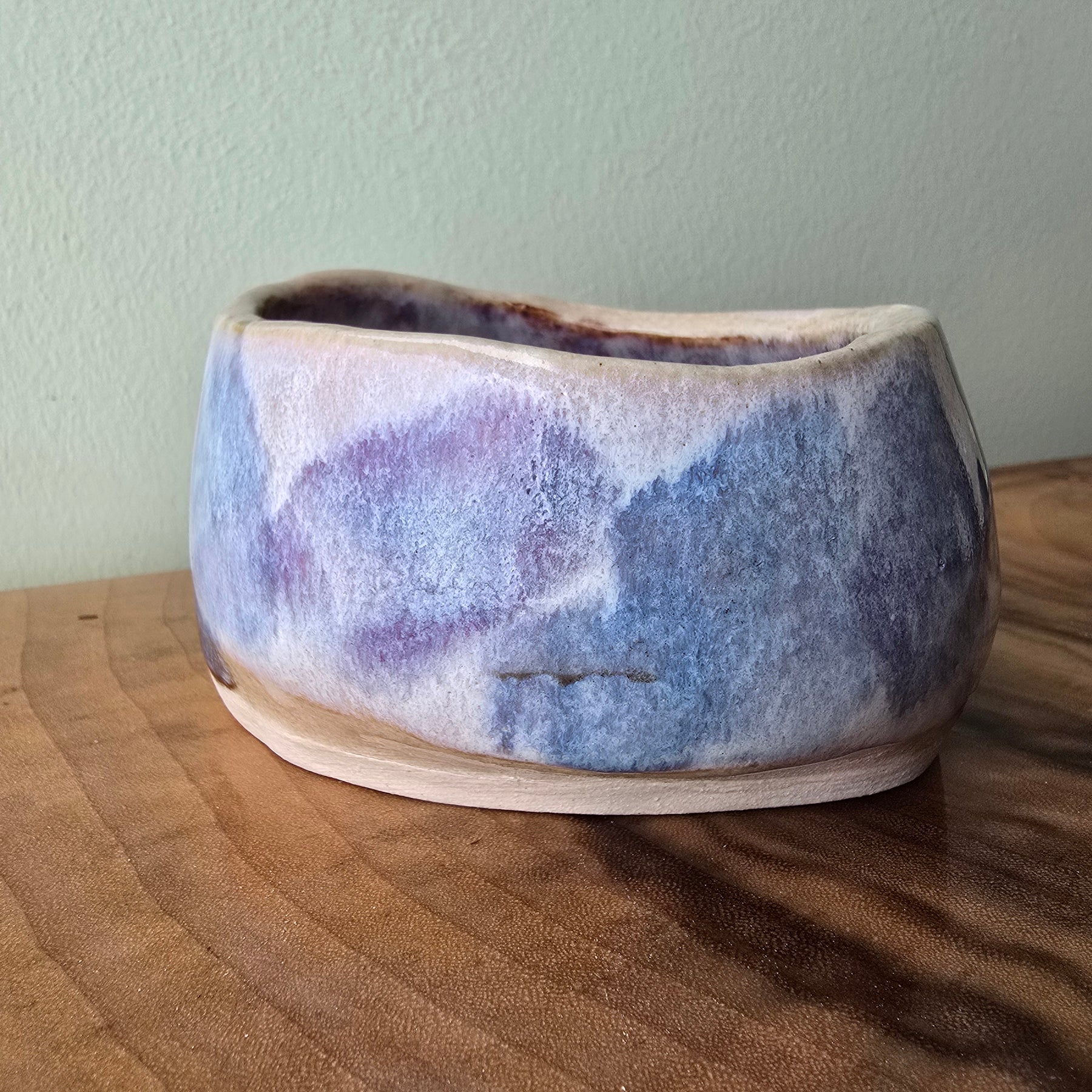 Small blue/purple bowl