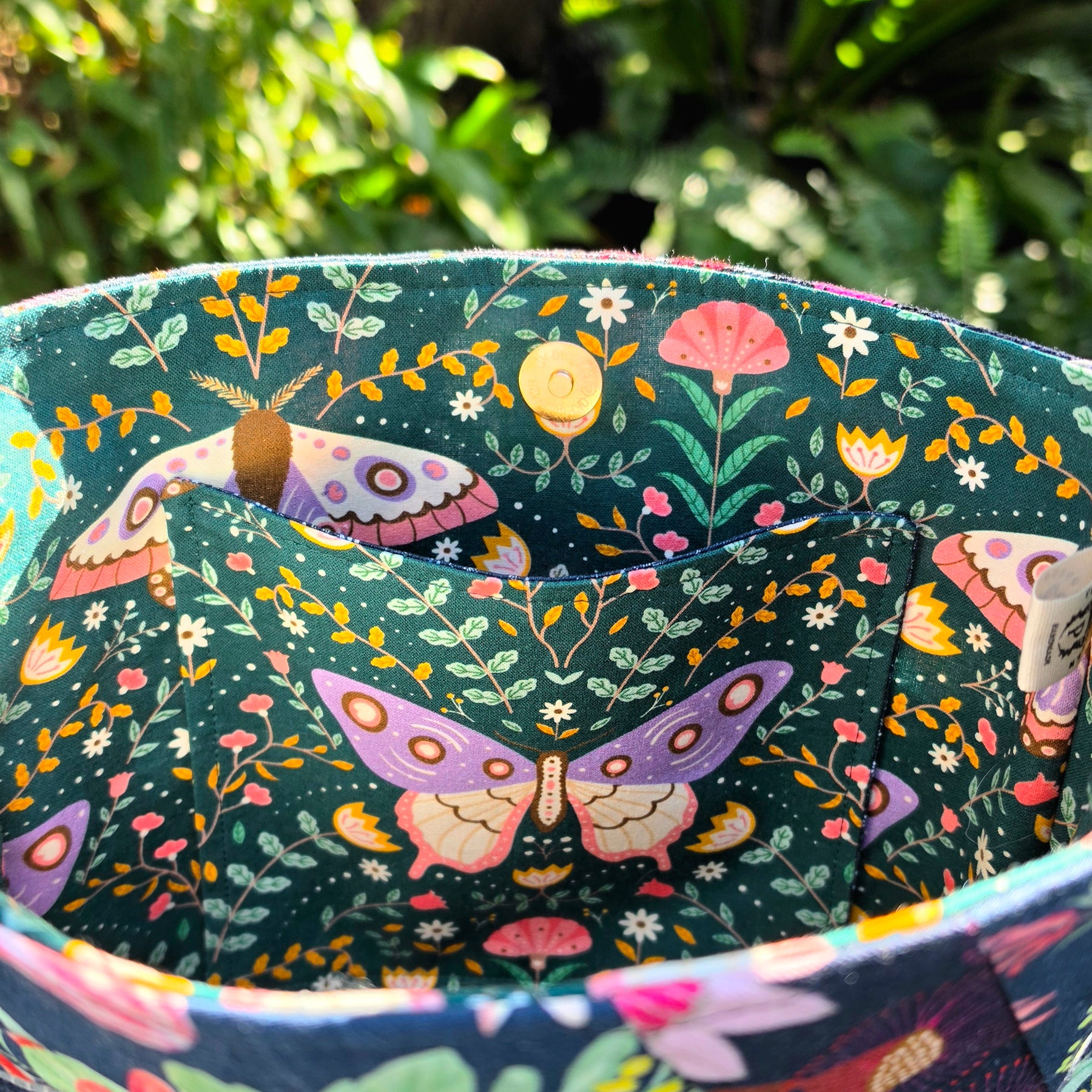Handmade Repurposed Remnants Handbag