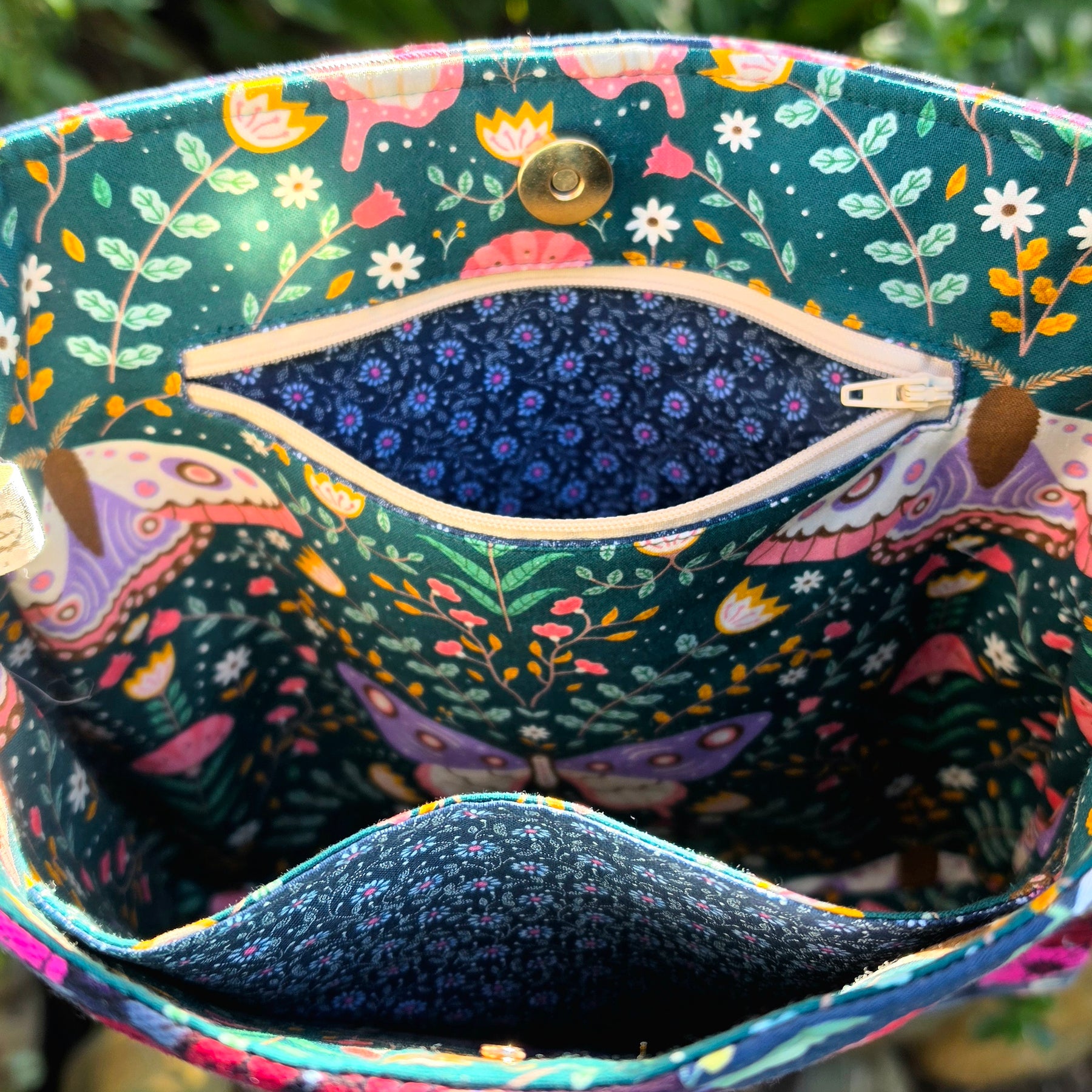 Handmade Repurposed Remnants Handbag