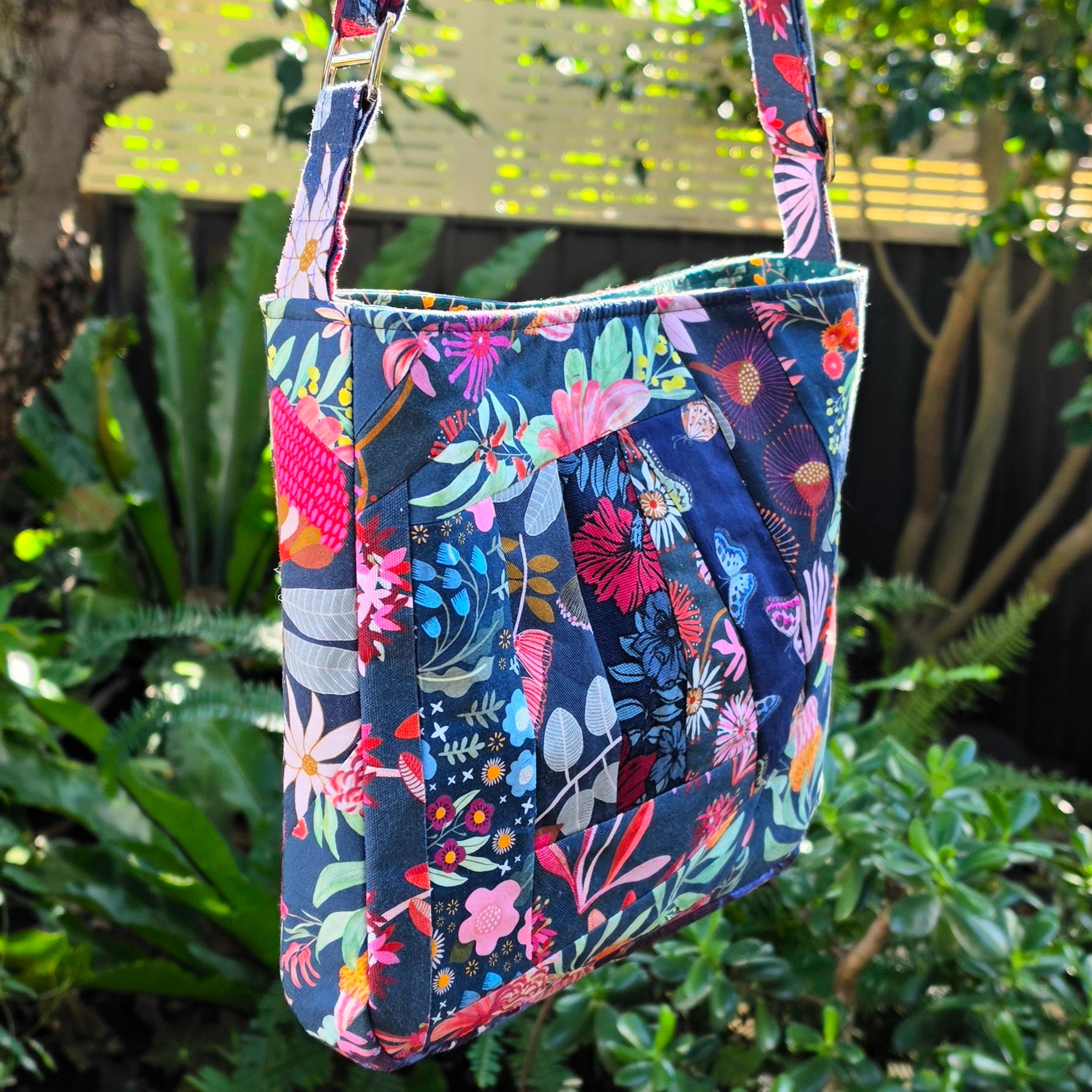 Handmade Repurposed Remnants Handbag
