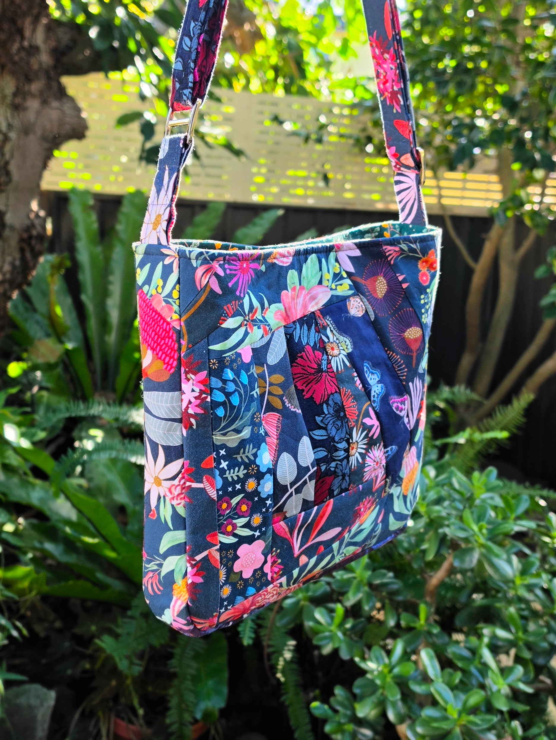 Handmade Repurposed Remnants Handbag