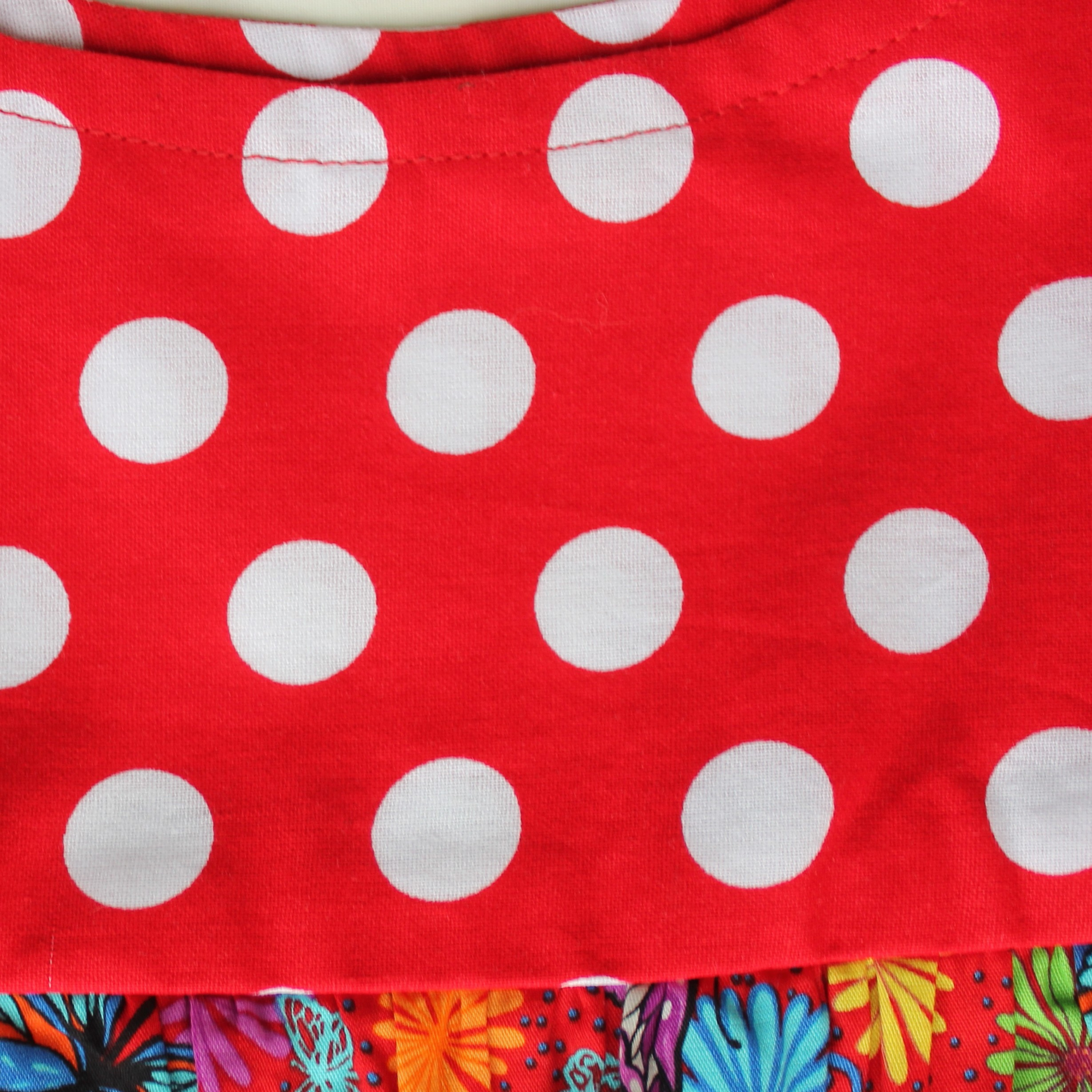 Girls Dress Size 5,Polkadots/Butteflies Floral.