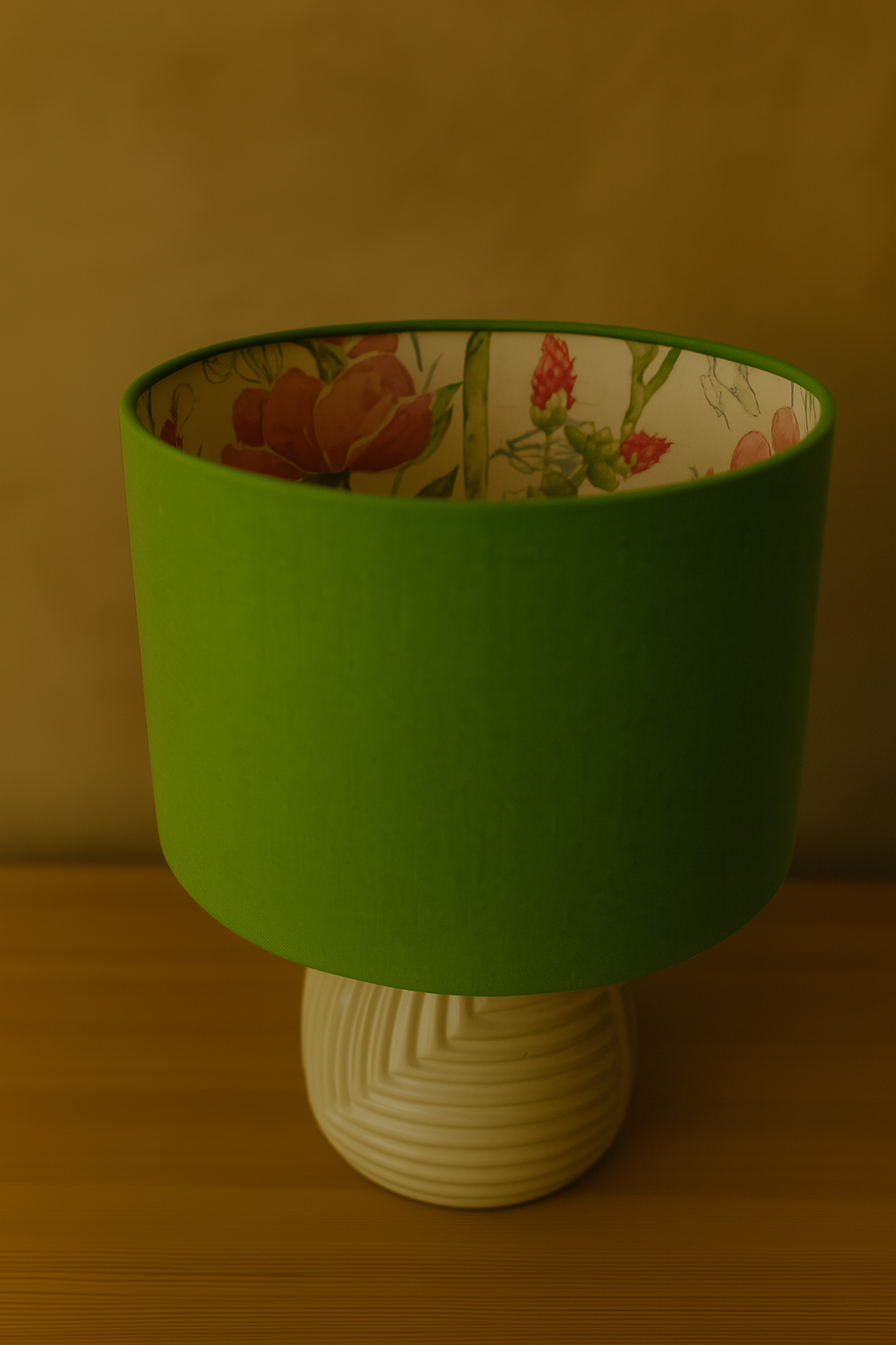 Melissa double side drum lampshade