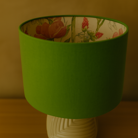 Melissa double side drum lampshade