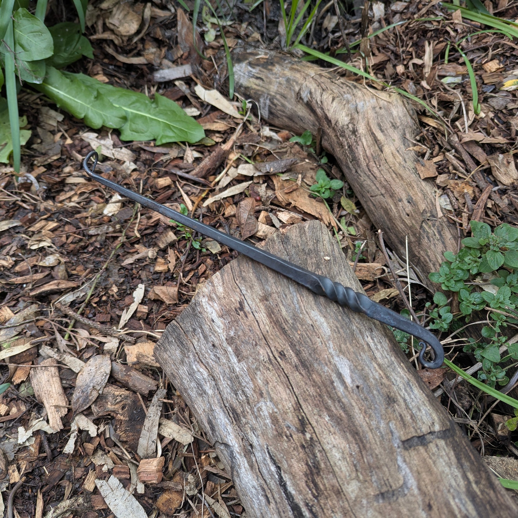 BBQ Flipper – Hand Forged Steel BBQ Turner