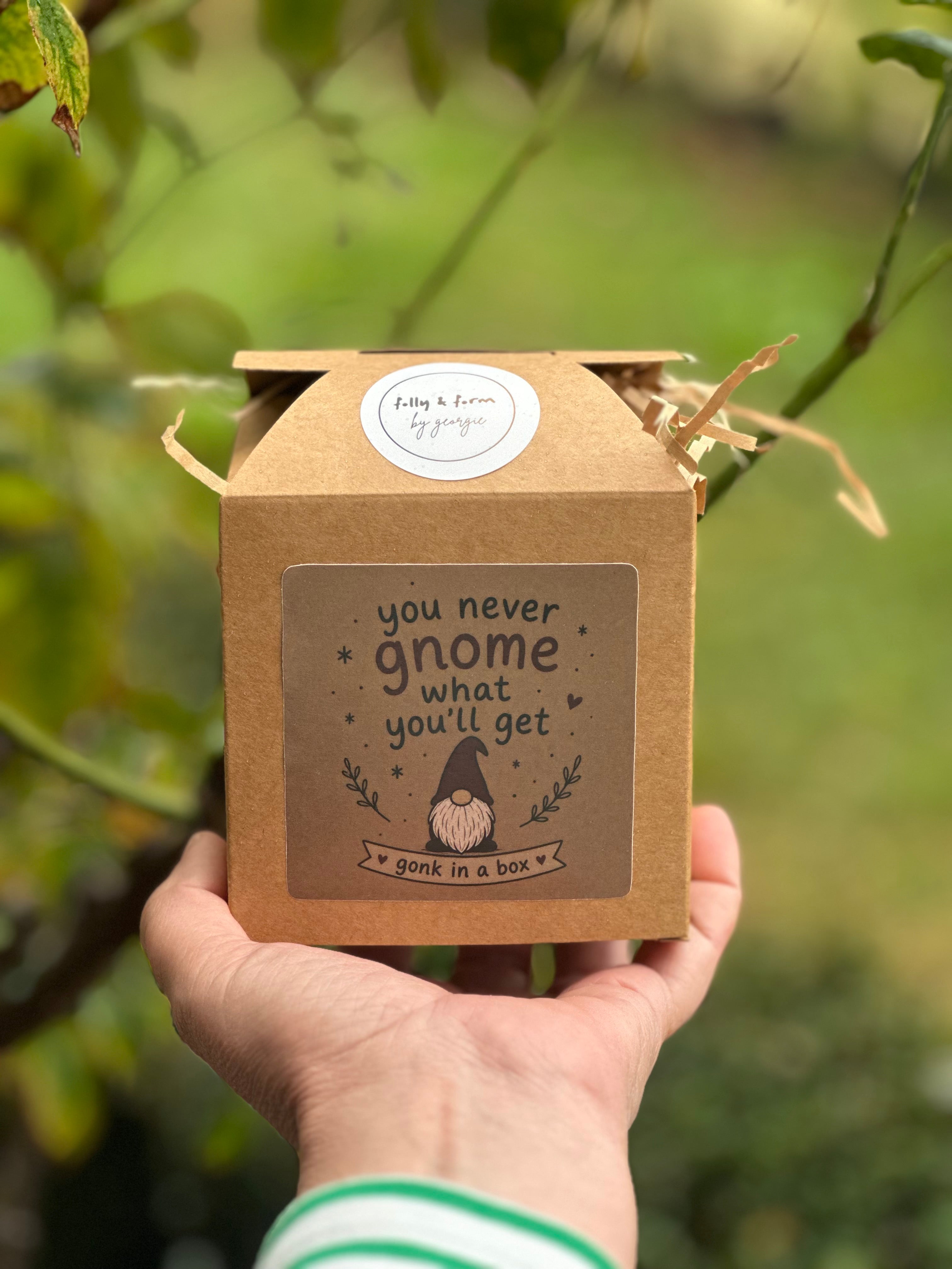 Gonk in a Box – Original | Handmade Ceramic Mystery Gonk | Australian Made Gift