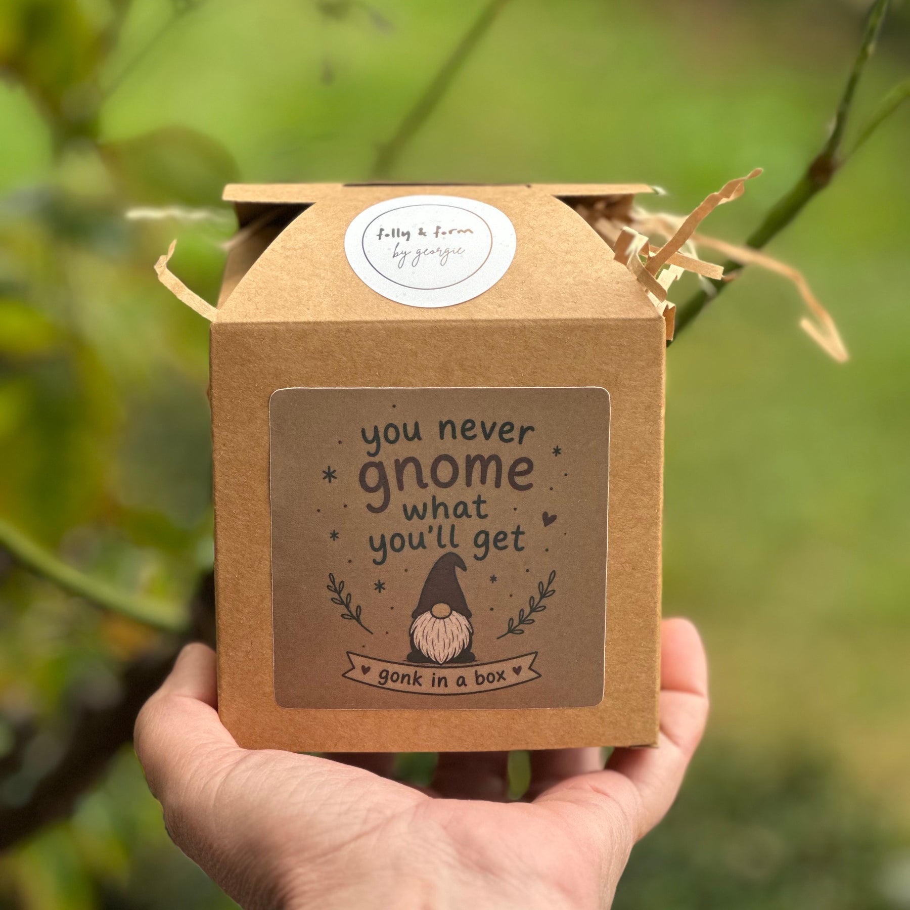 Gonk in a Box | Handmade Ceramic Mystery Gonk | Australian Handmade Gift