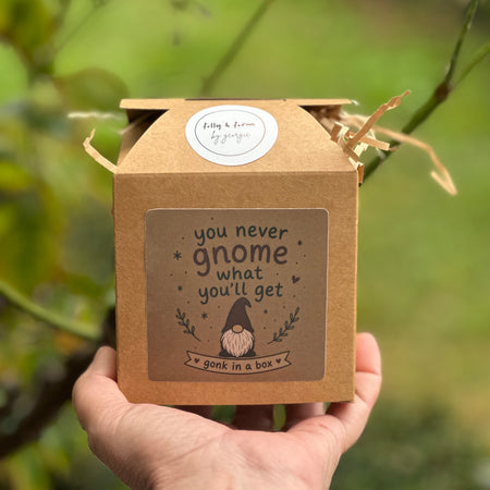 Gonk in a Box | Handmade Ceramic Mystery Gonk | Australian Handmade Gift