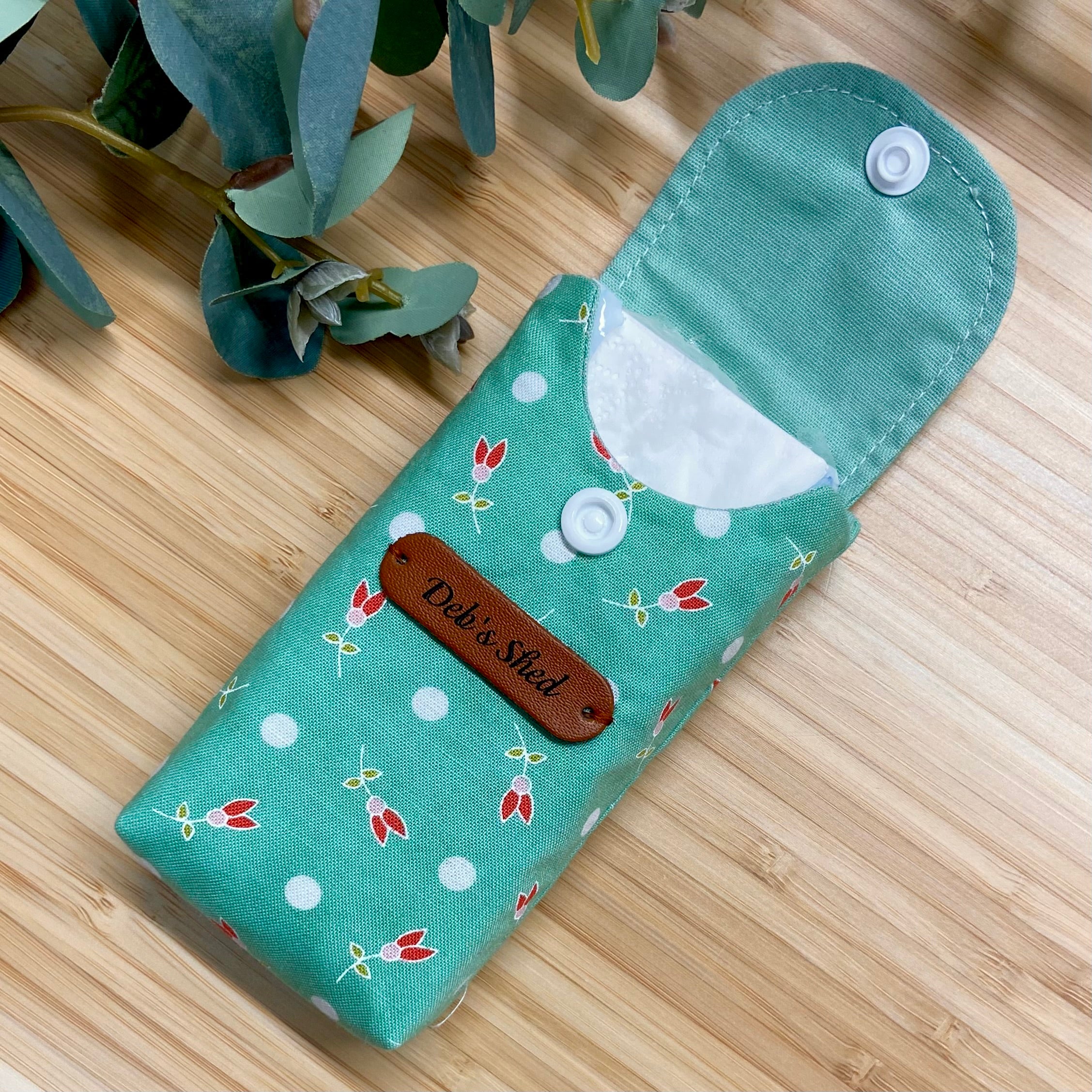 Floral Tissue Wallet