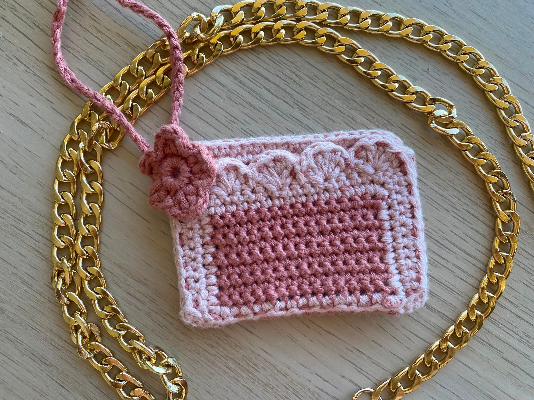 The Blush Blossom Mini Bag & Pouch Set