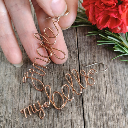 PRE-ORDER | Jingle My Bells Christmas Earrings | sterling silver / copper