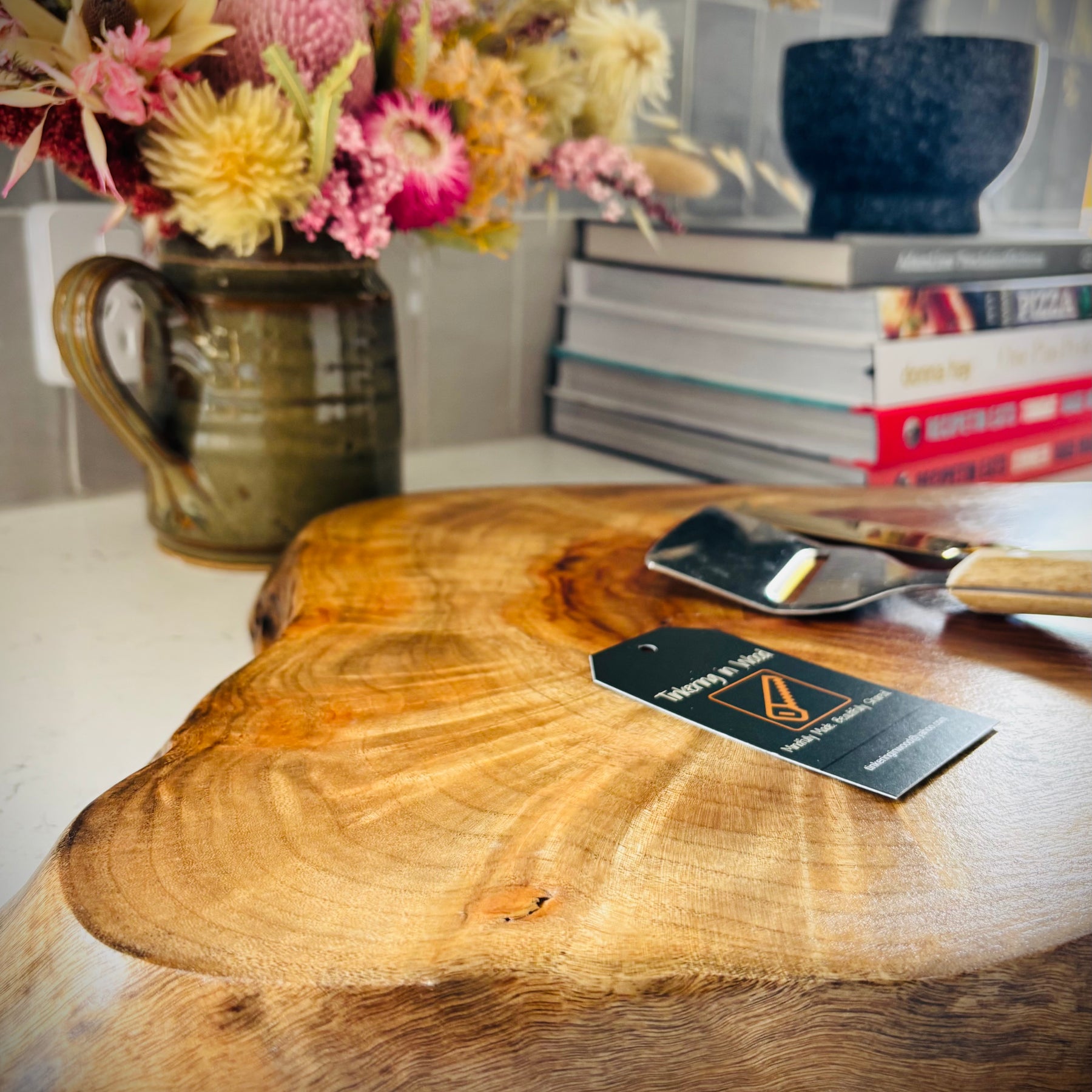 Hardwood Camphor Laurel Charcuterie Board 345x670x40mm