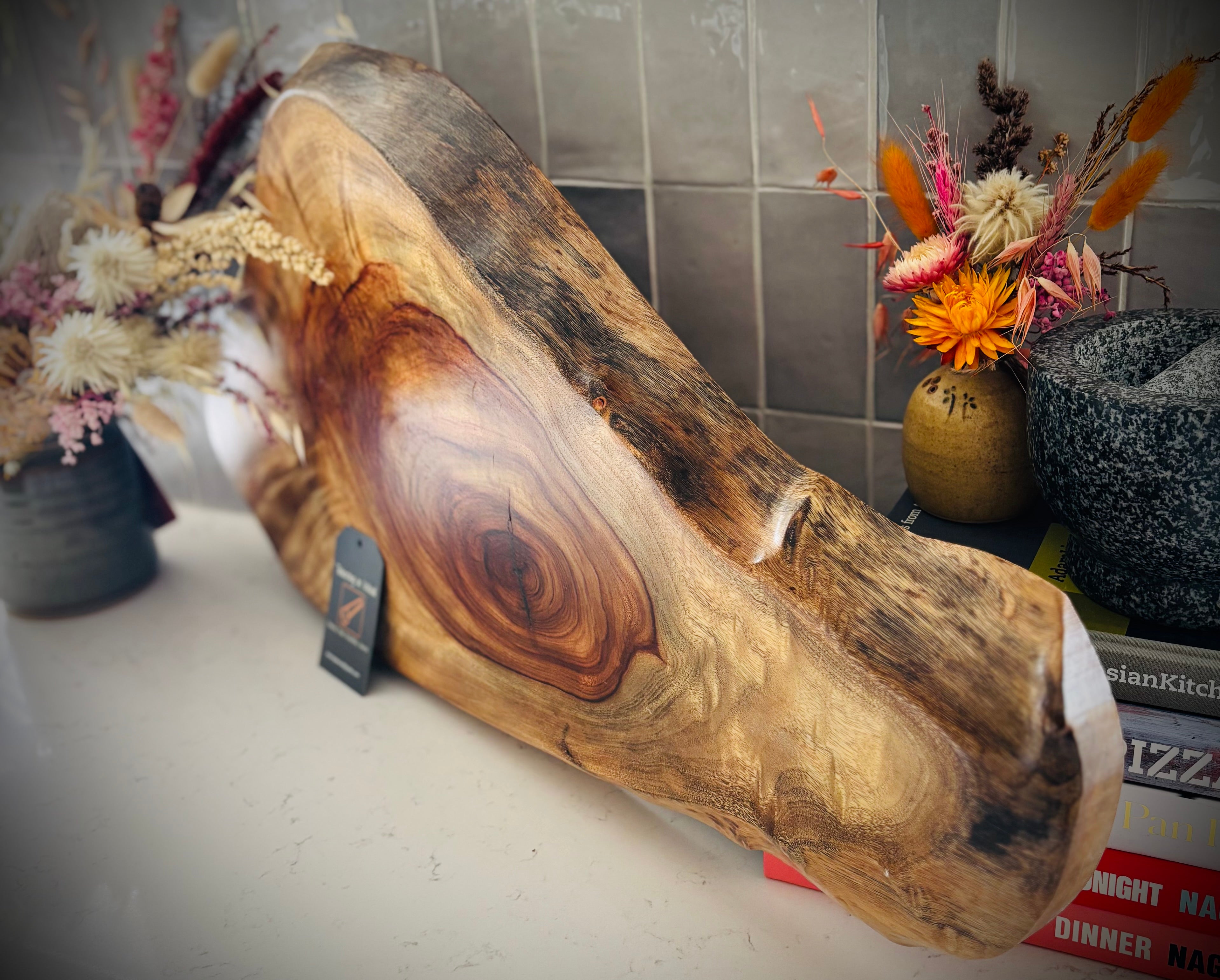 Hardwood Camphor Laurel Charcuterie Board 345x670x40mm