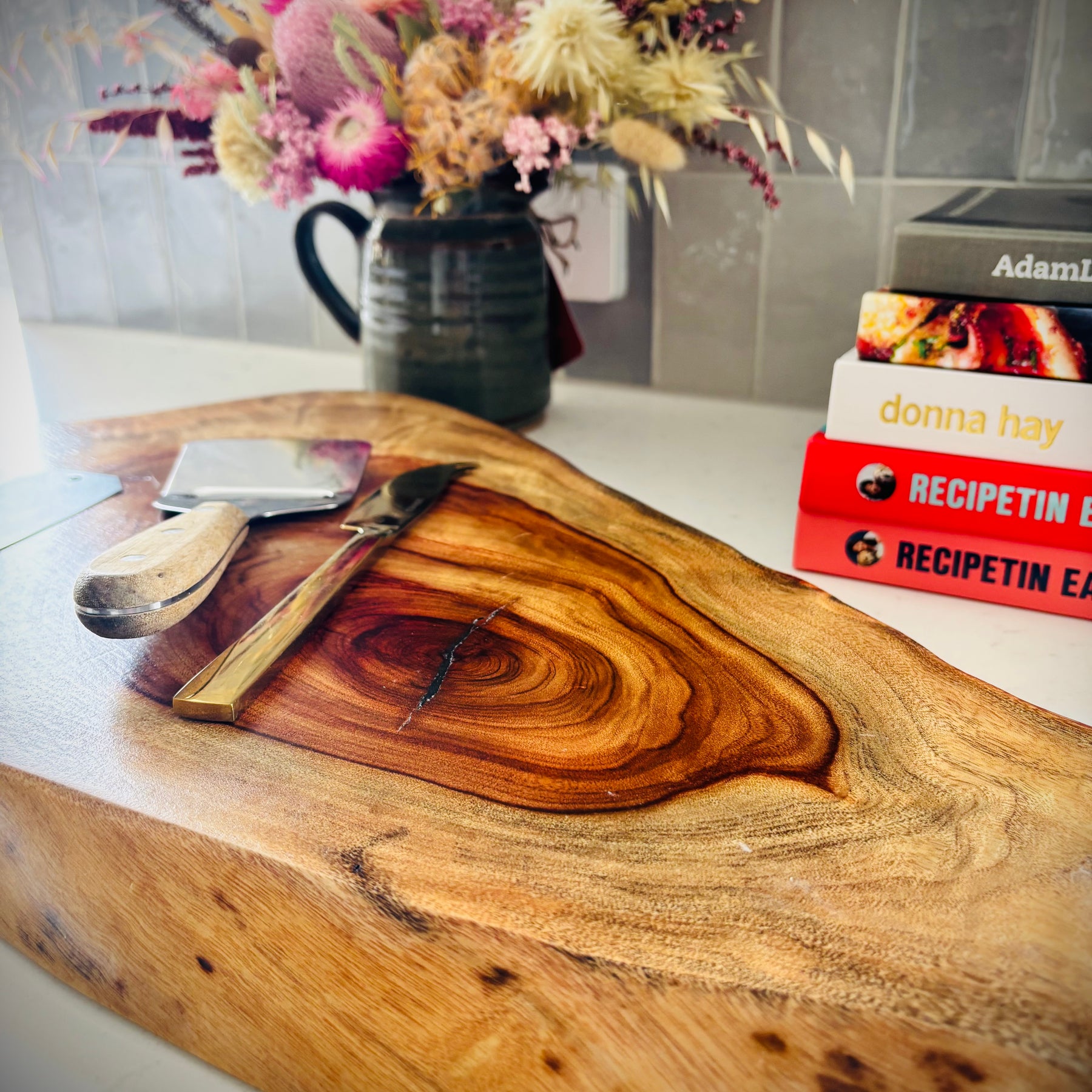 Hardwood Camphor Laurel Charcuterie Board 345x670x40mm