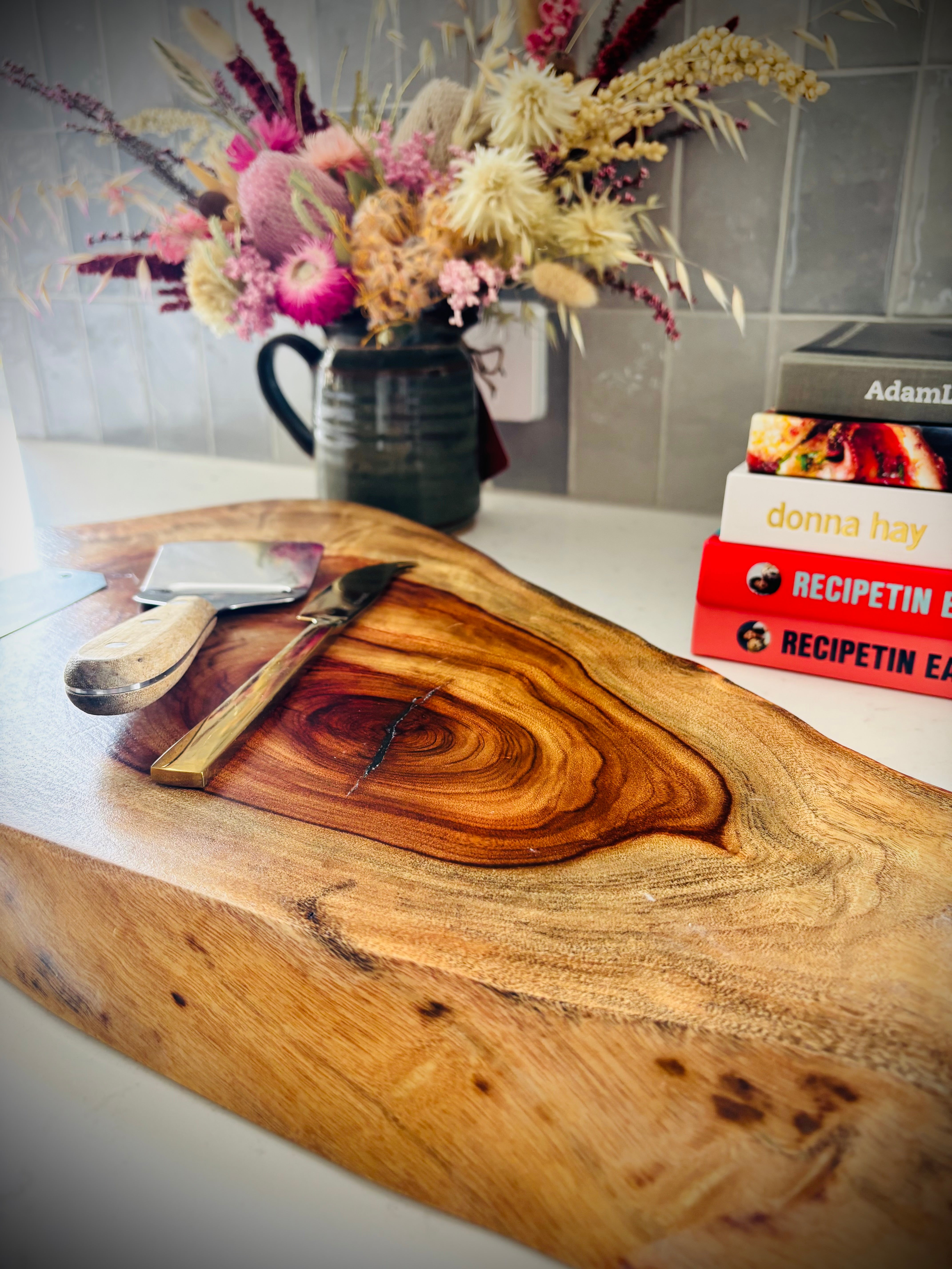 Hardwood Camphor Laurel Charcuterie Board 345x670x40mm