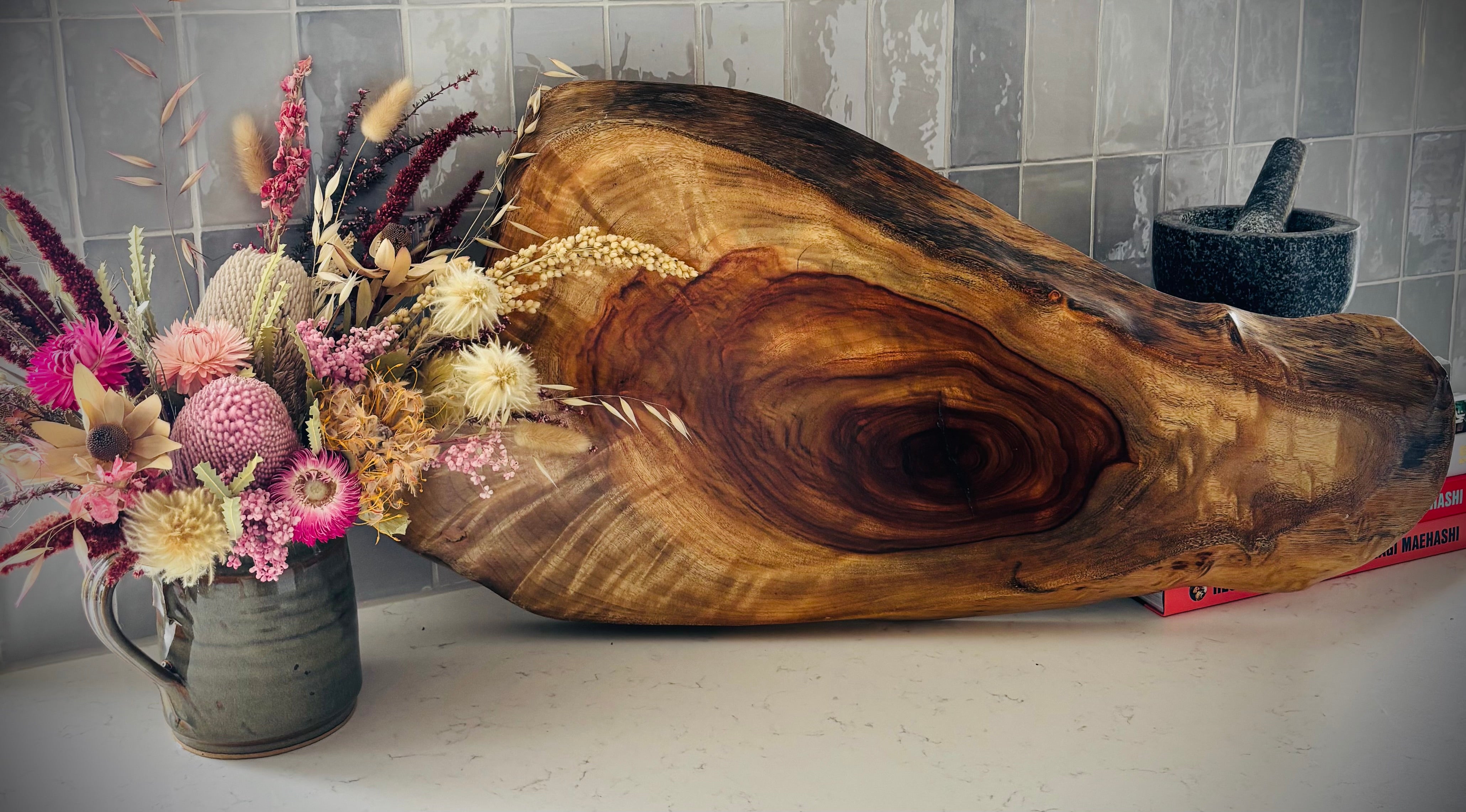 Hardwood Camphor Laurel Charcuterie Board 345x670x40mm