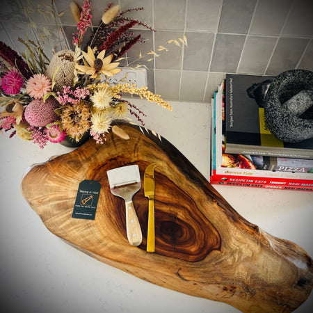 Hardwood Camphor Laurel Charcuterie Board 345x670x40mm