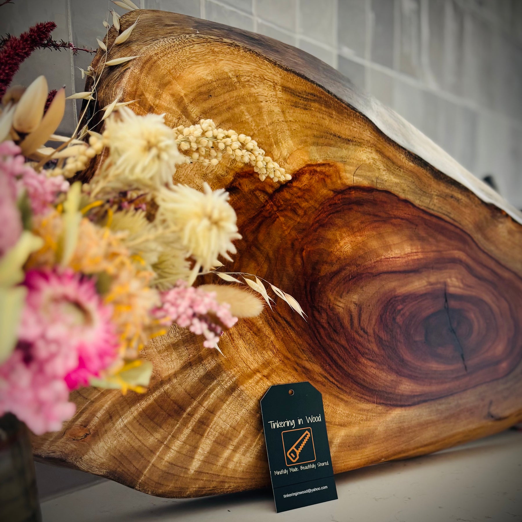 Hardwood Camphor Laurel Charcuterie Board 345x670x40mm