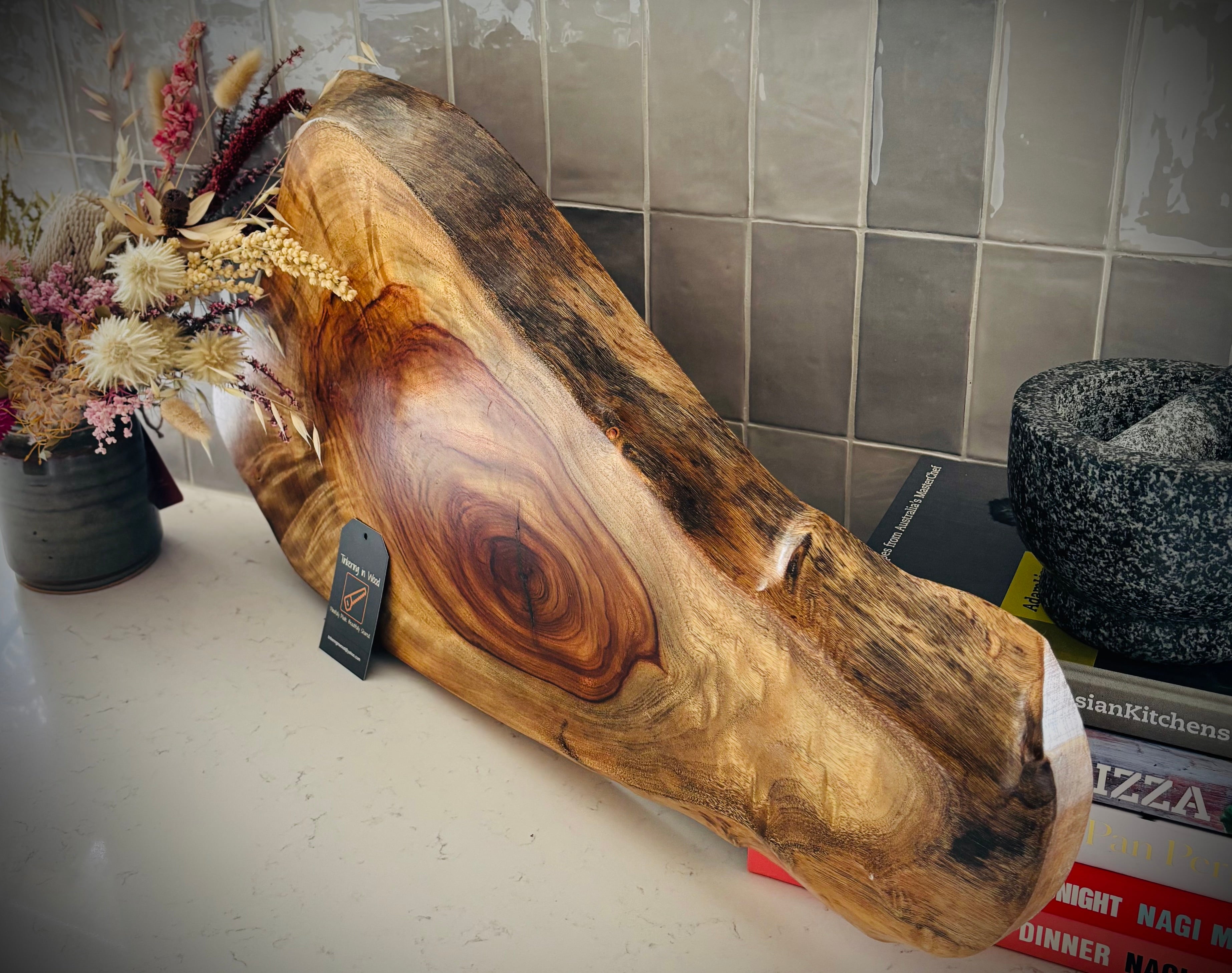 Hardwood Camphor Laurel Charcuterie Board 345x670x40mm