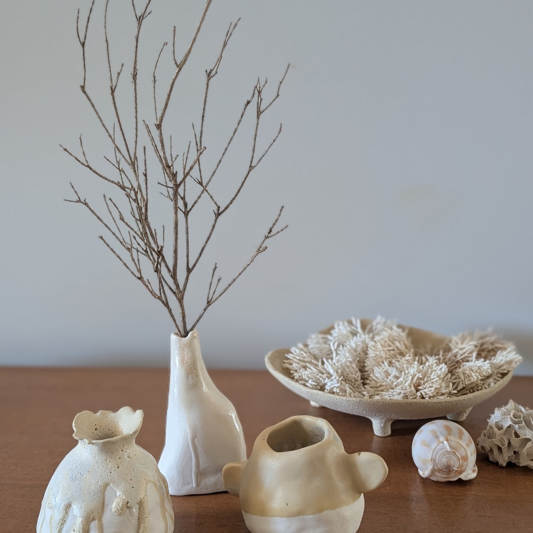 Ceramic Bud Vase set | petite • styling • stems