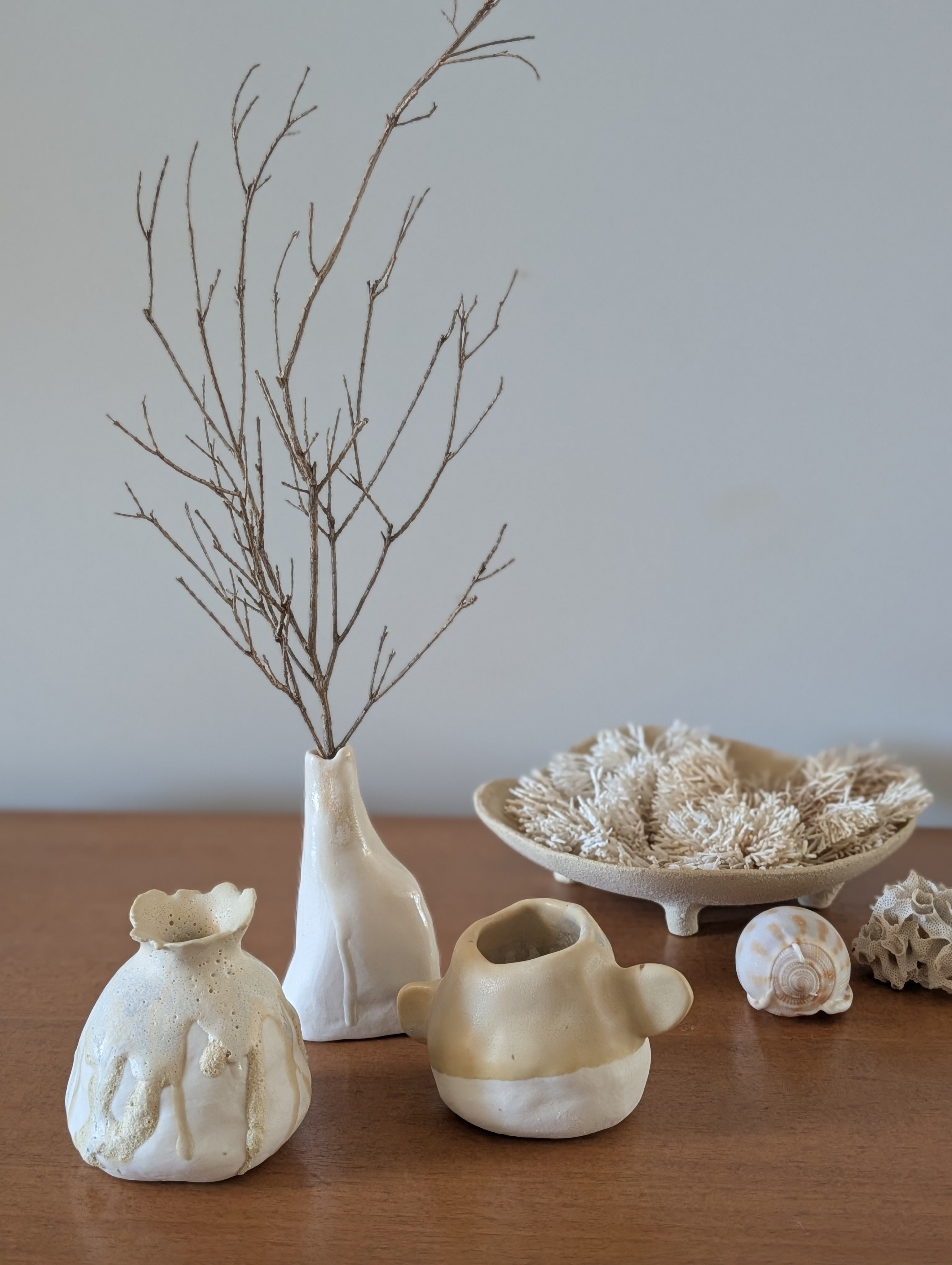 Ceramic Bud Vase set | petite • styling • stems