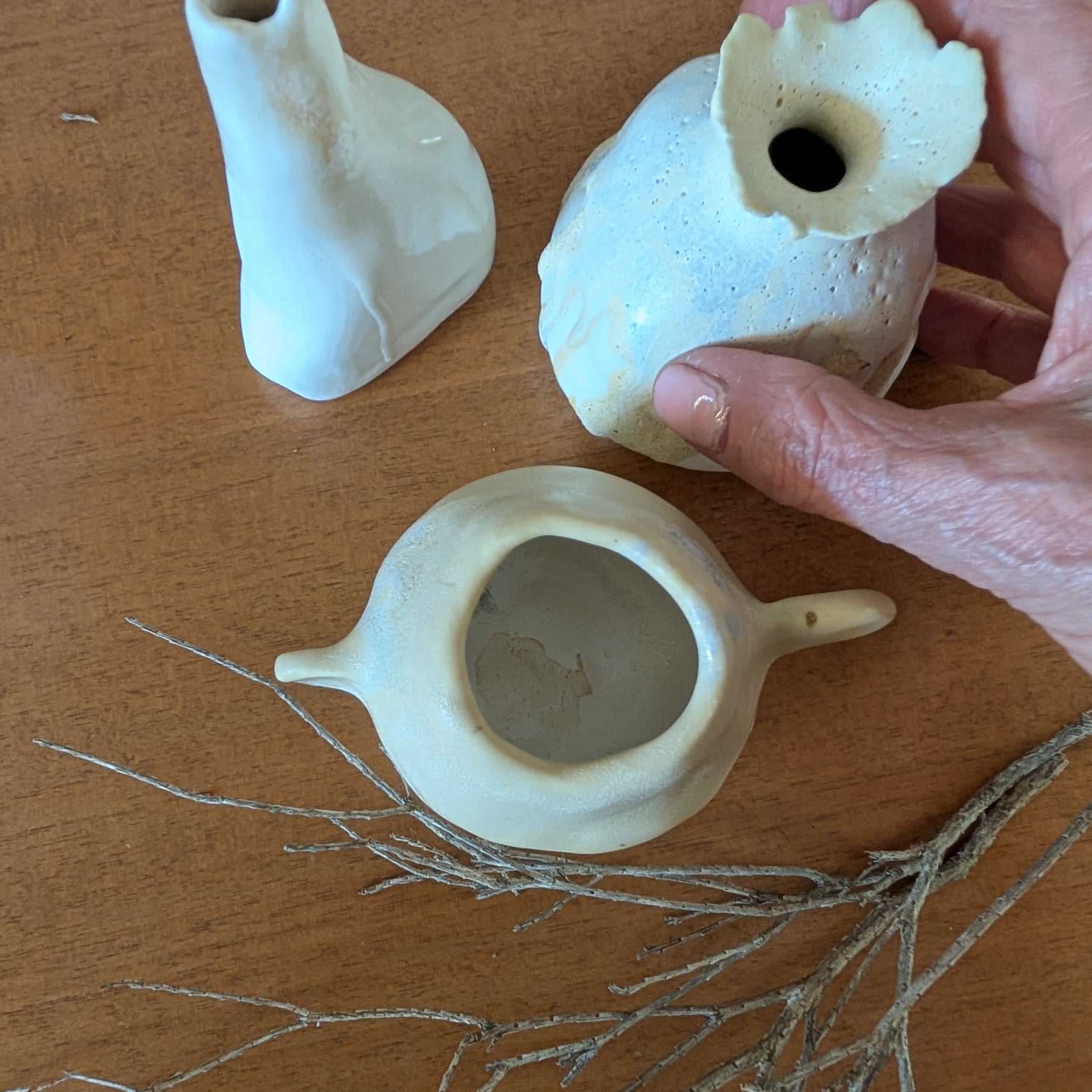 Ceramic Bud Vase set | petite • styling • stems