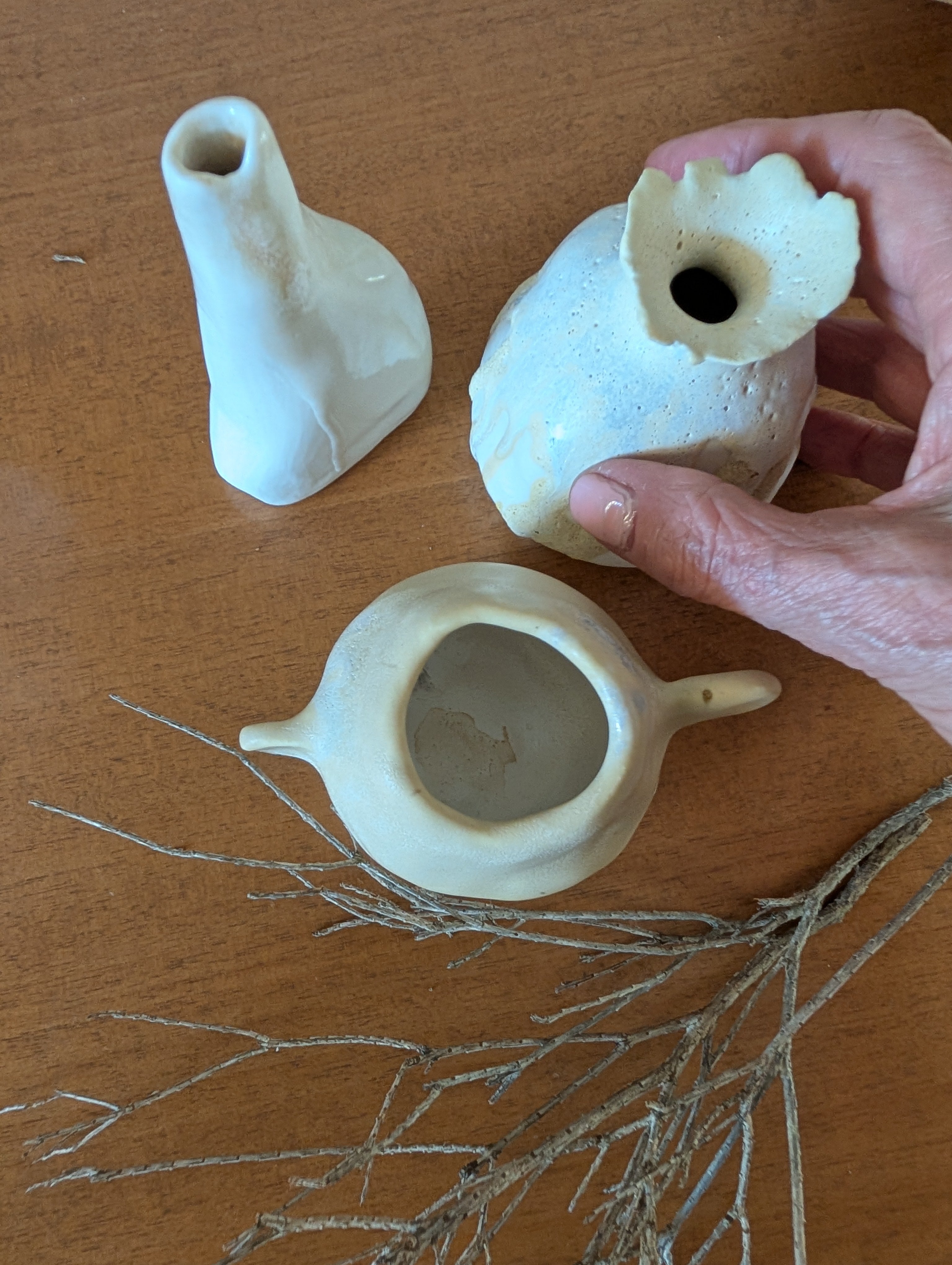 Ceramic Bud Vase set | petite • styling • stems