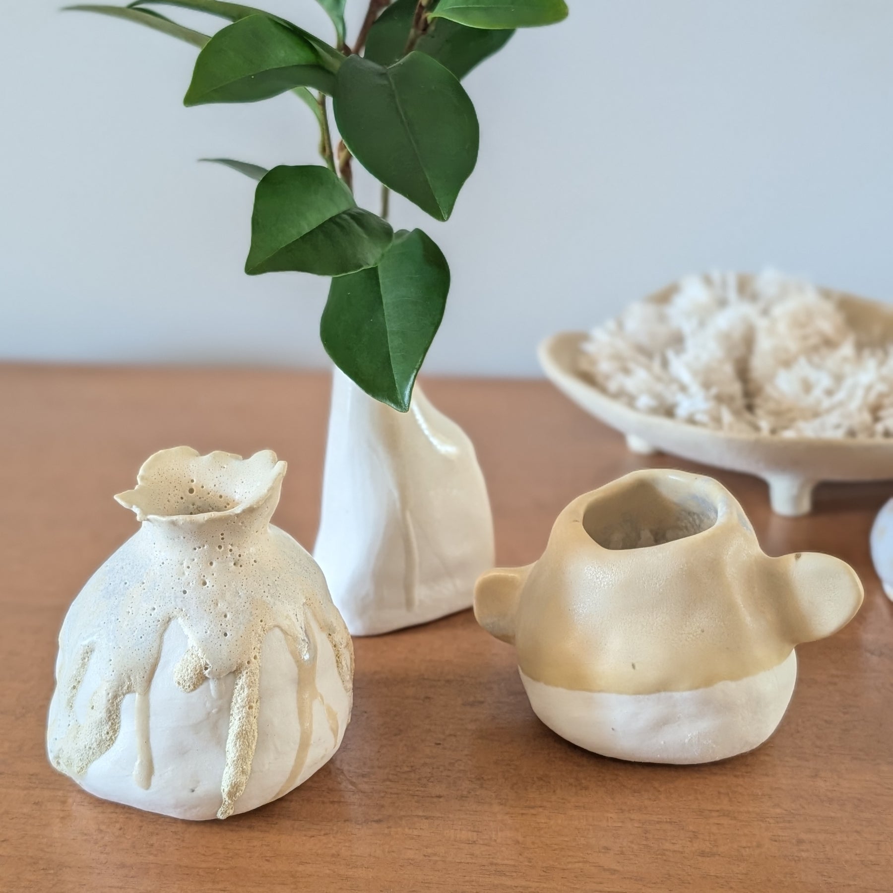 Ceramic Bud Vase set | petite • styling • stems