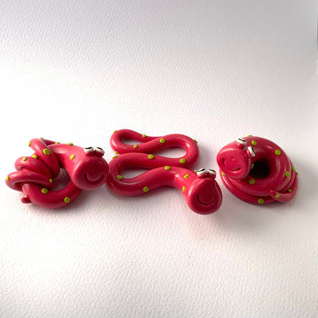 The Slither Squad | Whimsical Handmade Snake Trio Decor