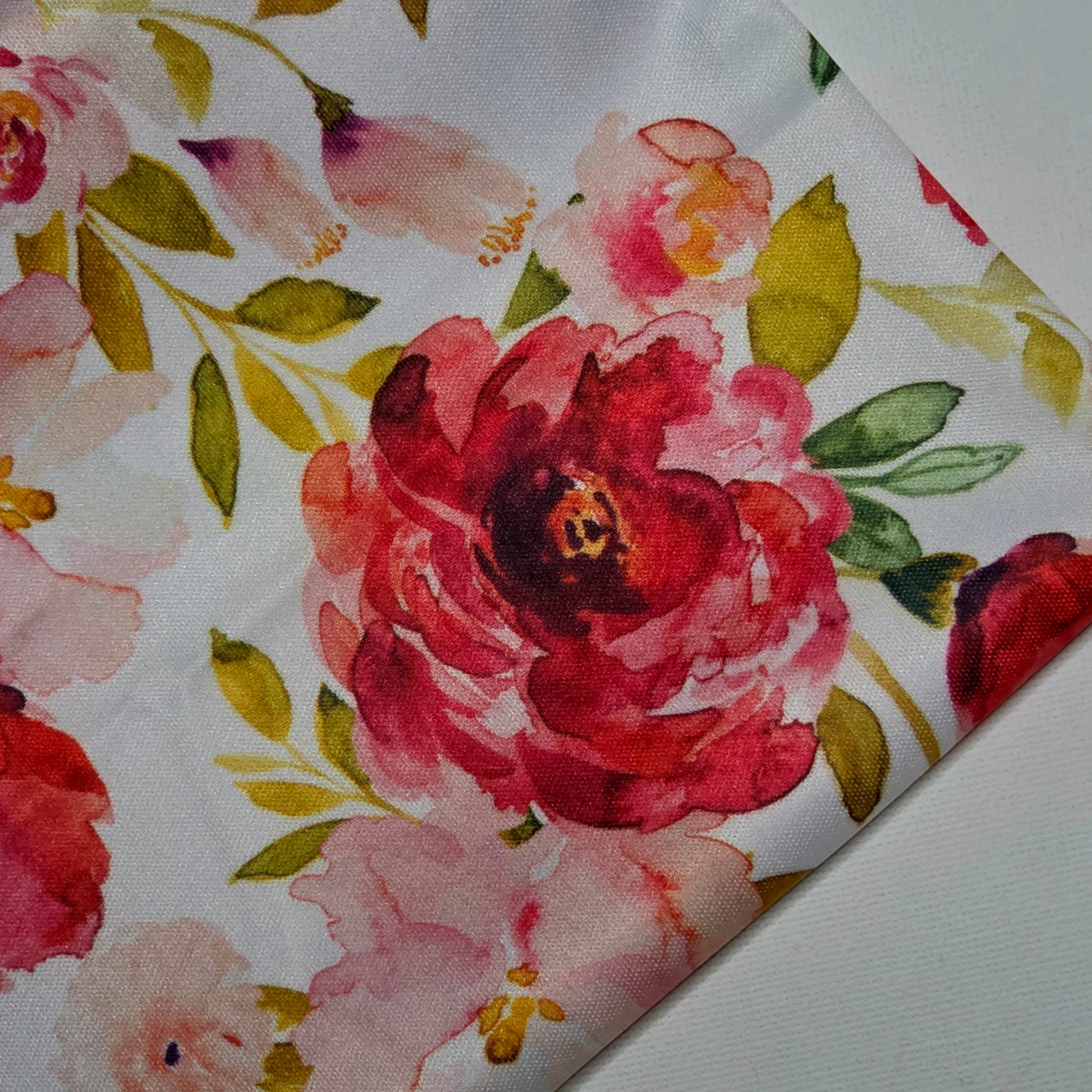 SMALL Wet Bag, Pretty floral fabric, 15cms x 10cms