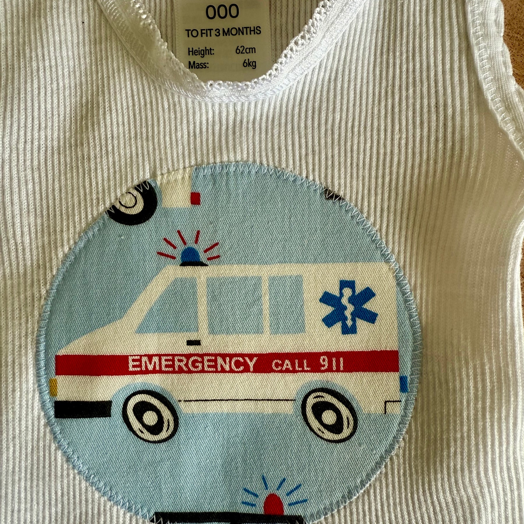 Baby boys bloomers and tank set.